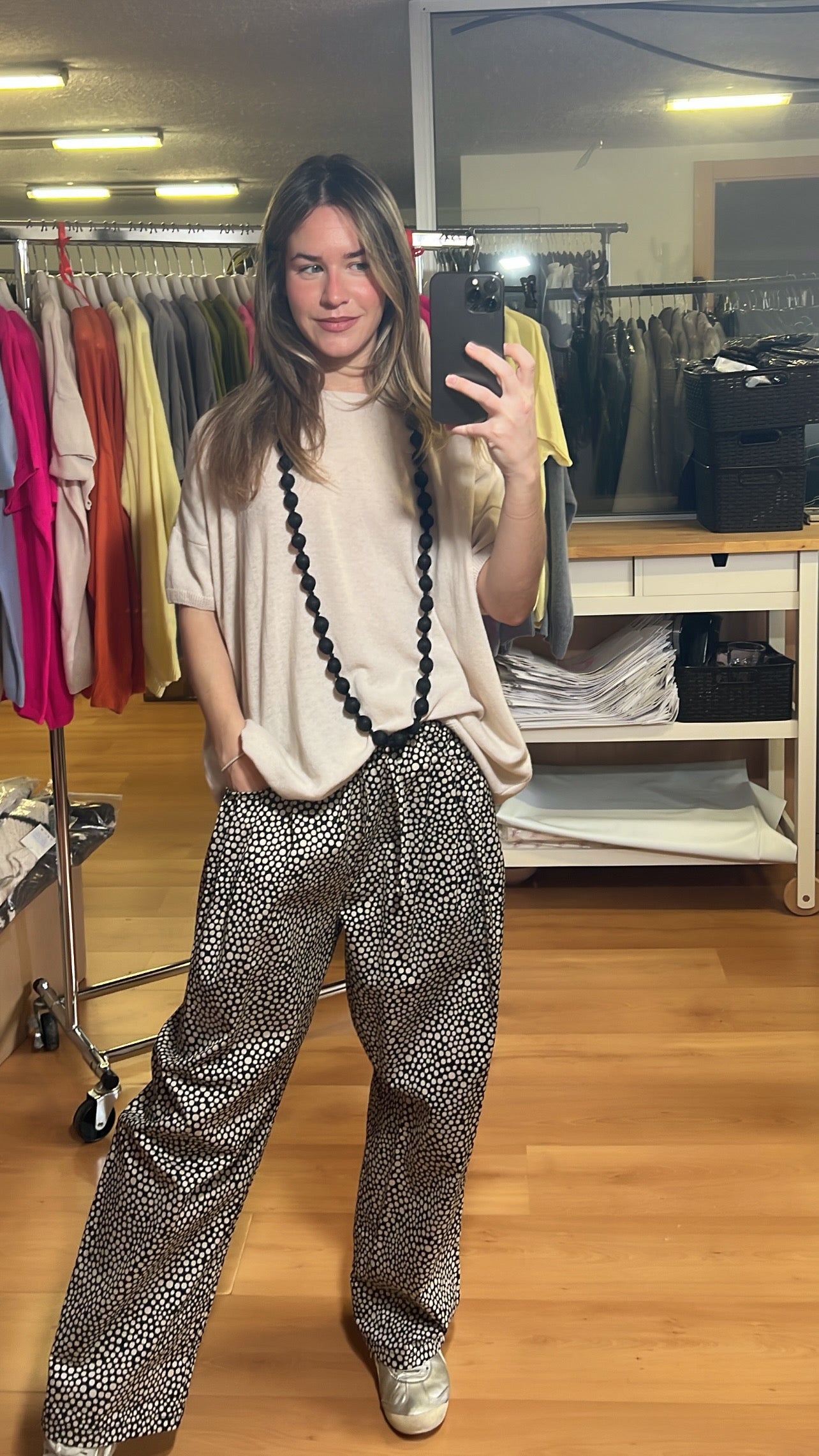 Pantalón topos