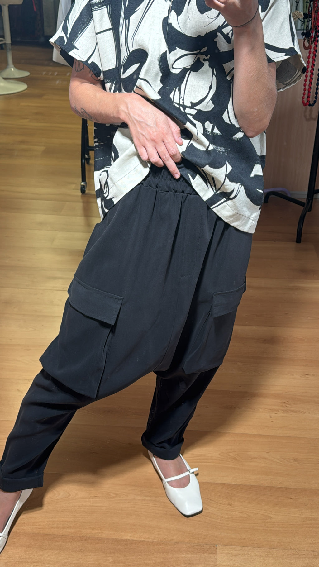 Pantalón baggy cargo
