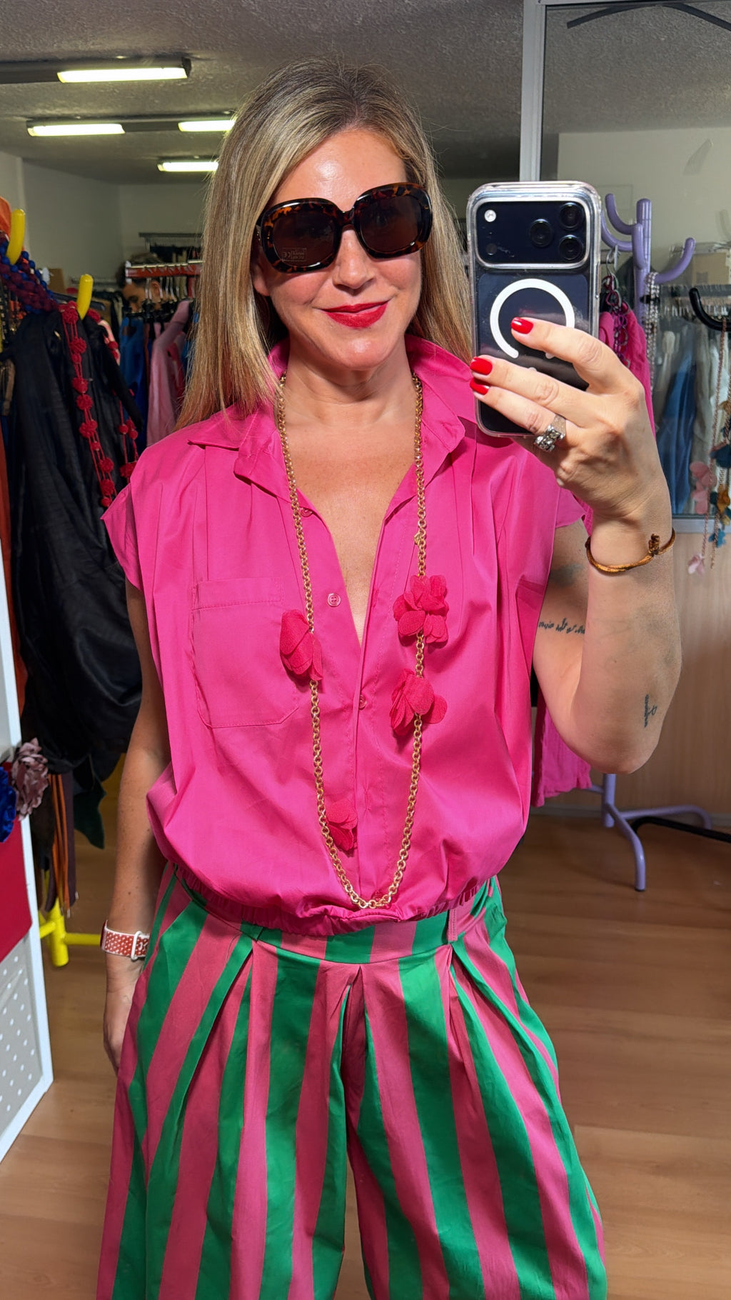 Blusa cintura elástica