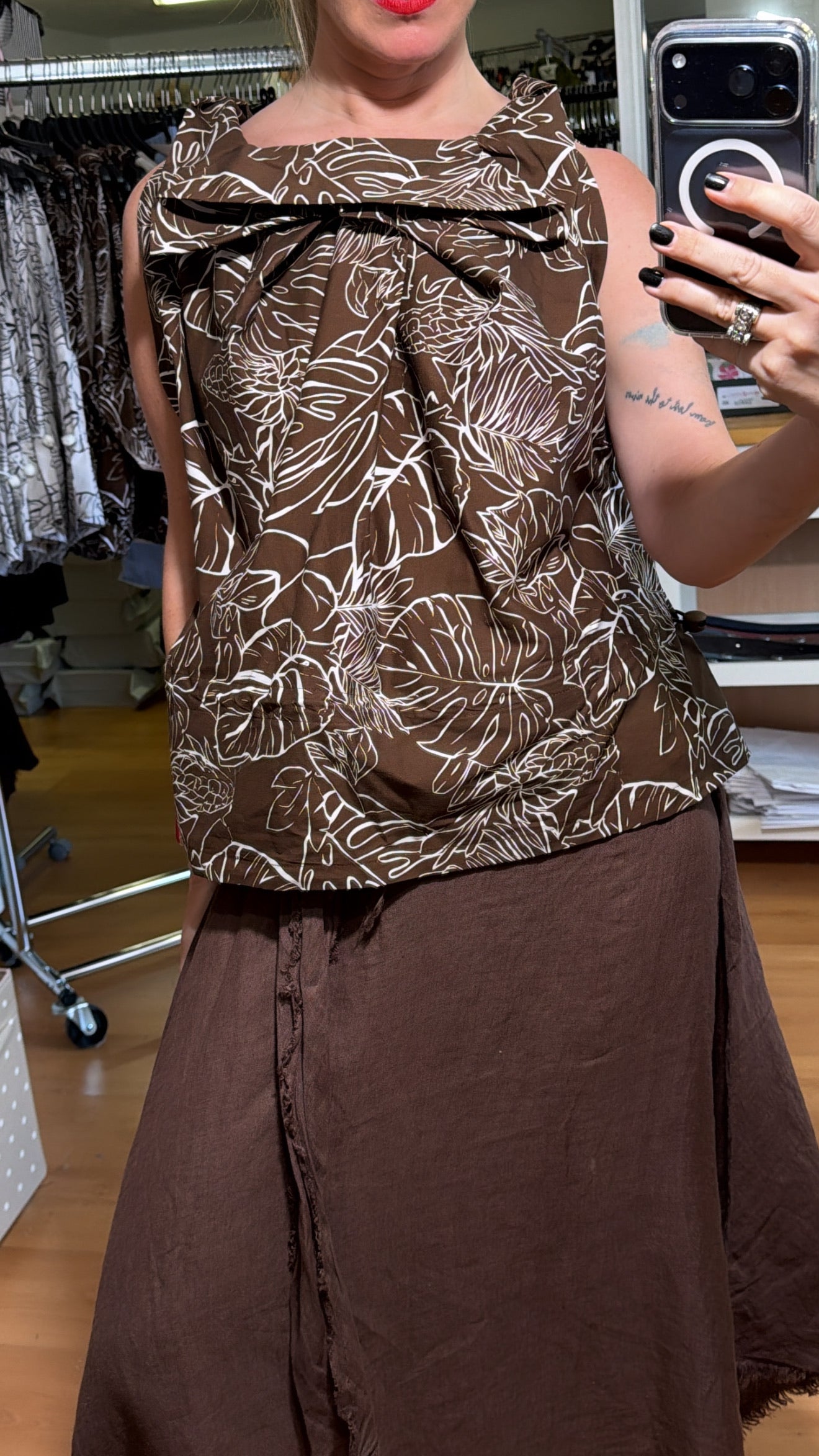 Blusa arlequín