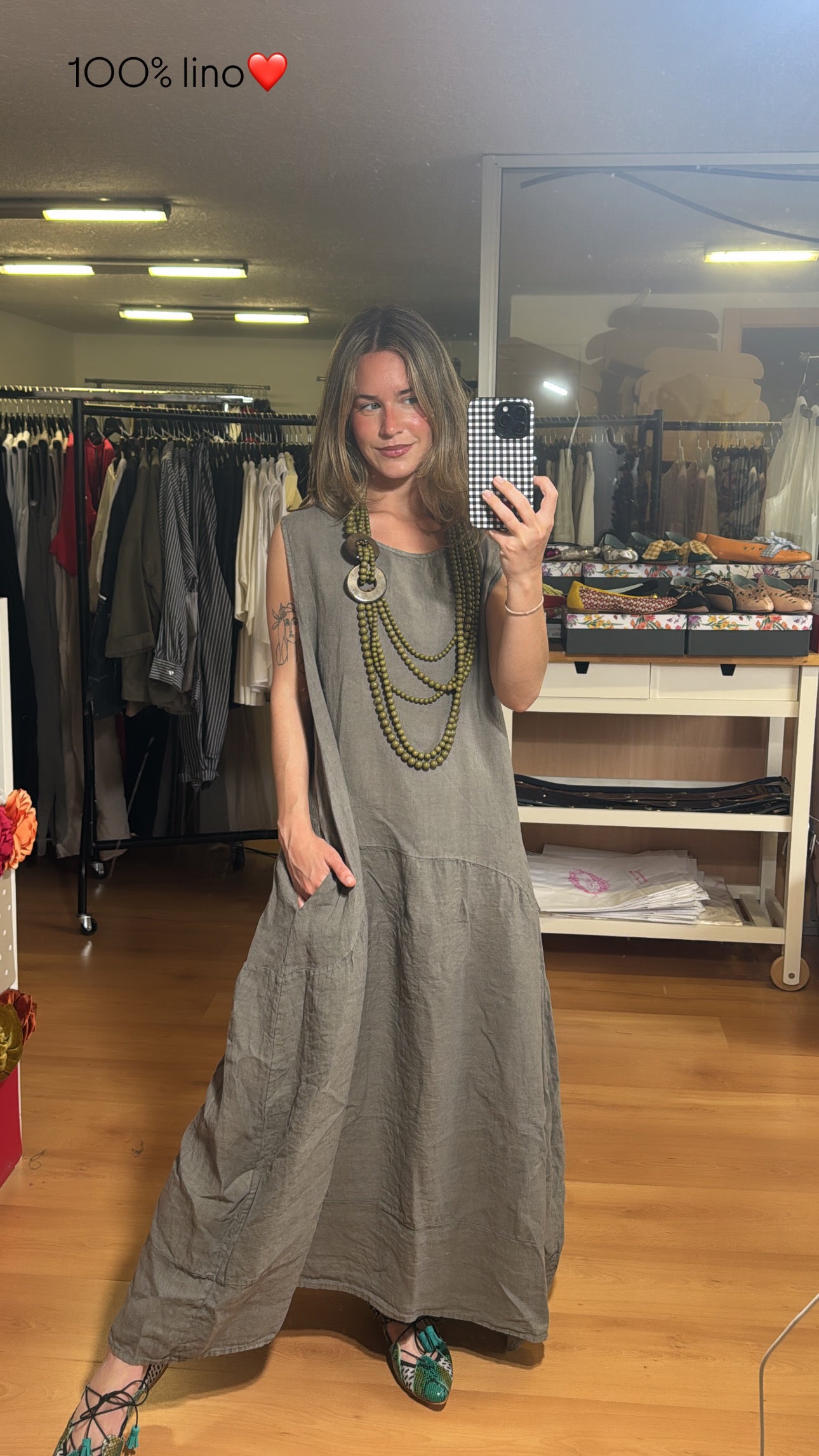 Vestido lino