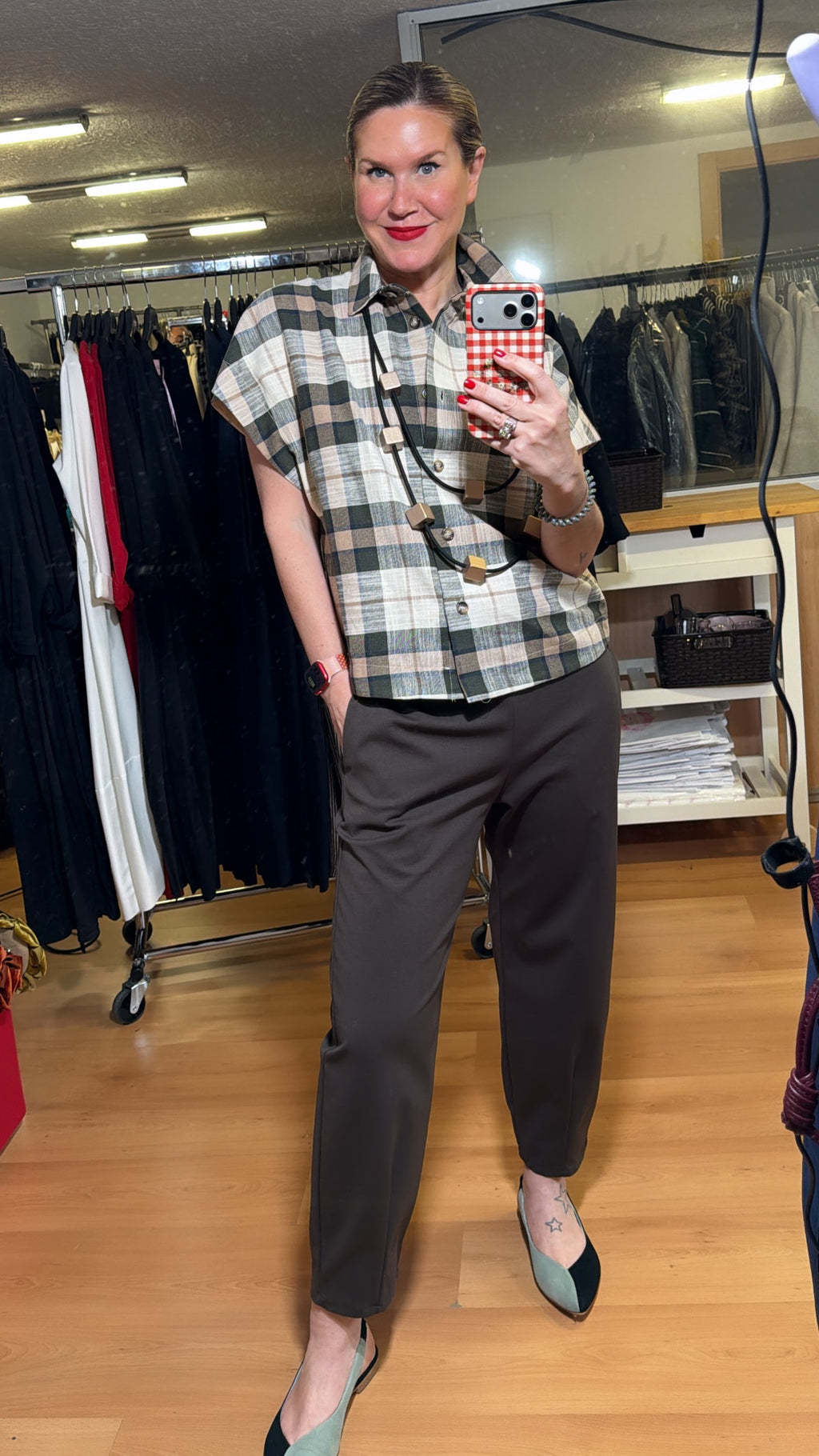 Camisa cuadros