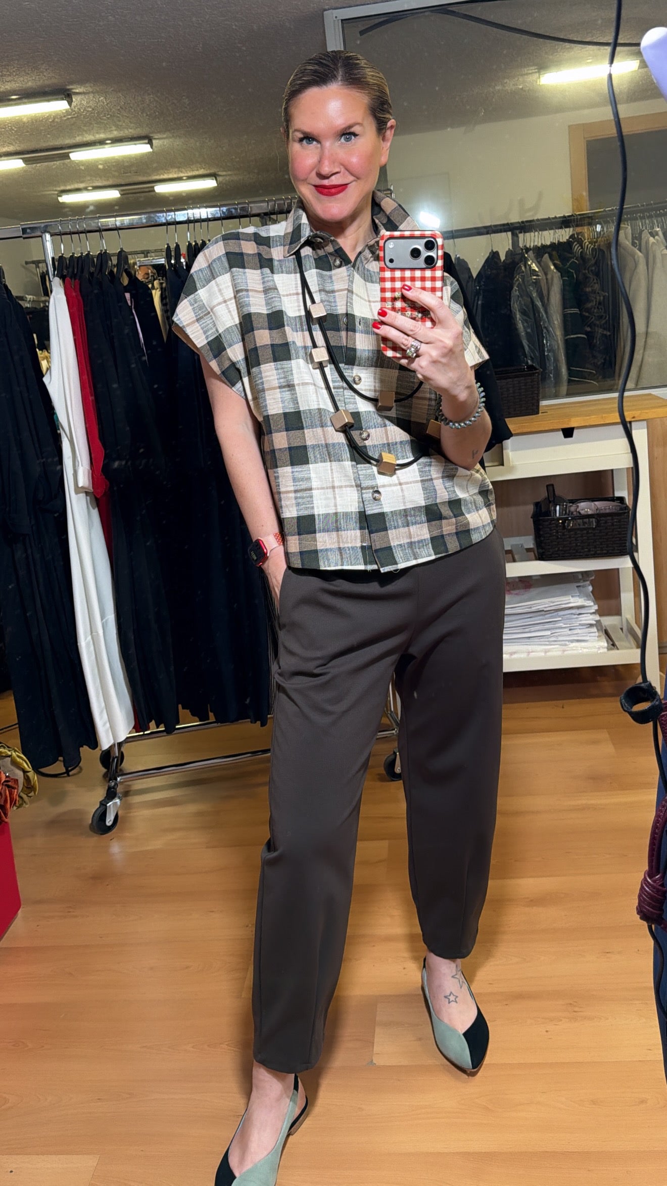 Camisa cuadros