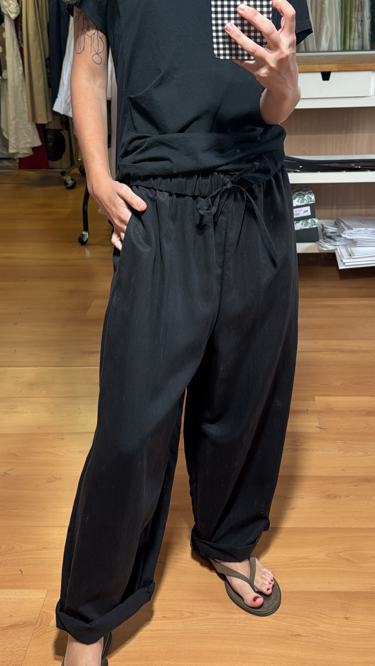 Pantalón fluido