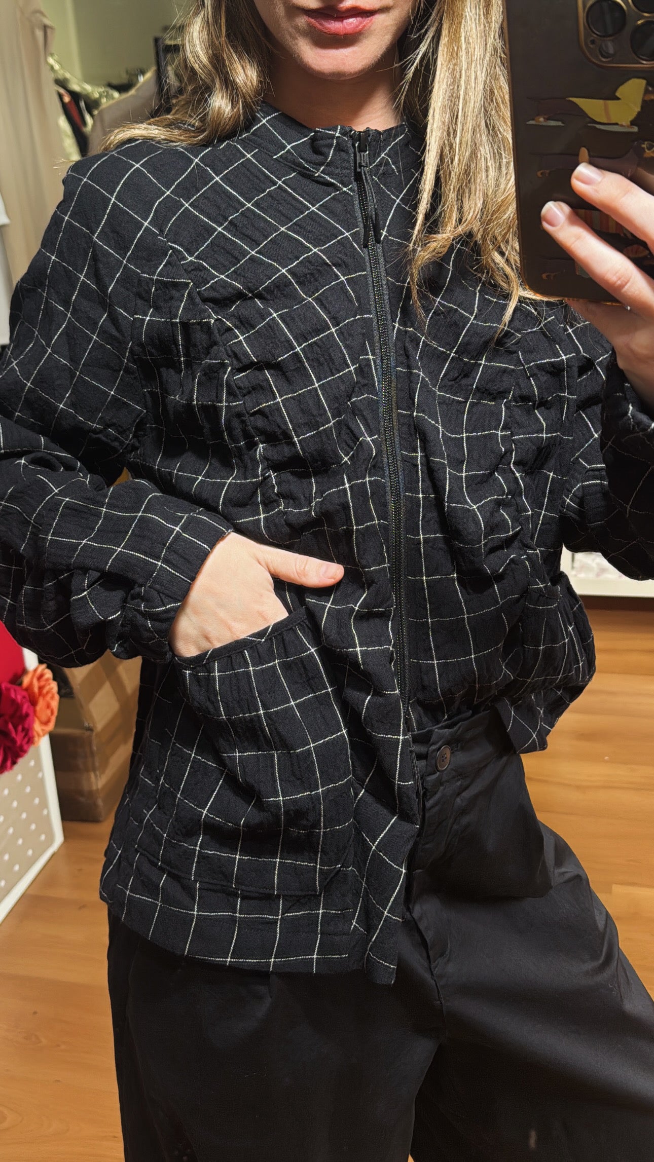 Sobrecamisa a cuadros