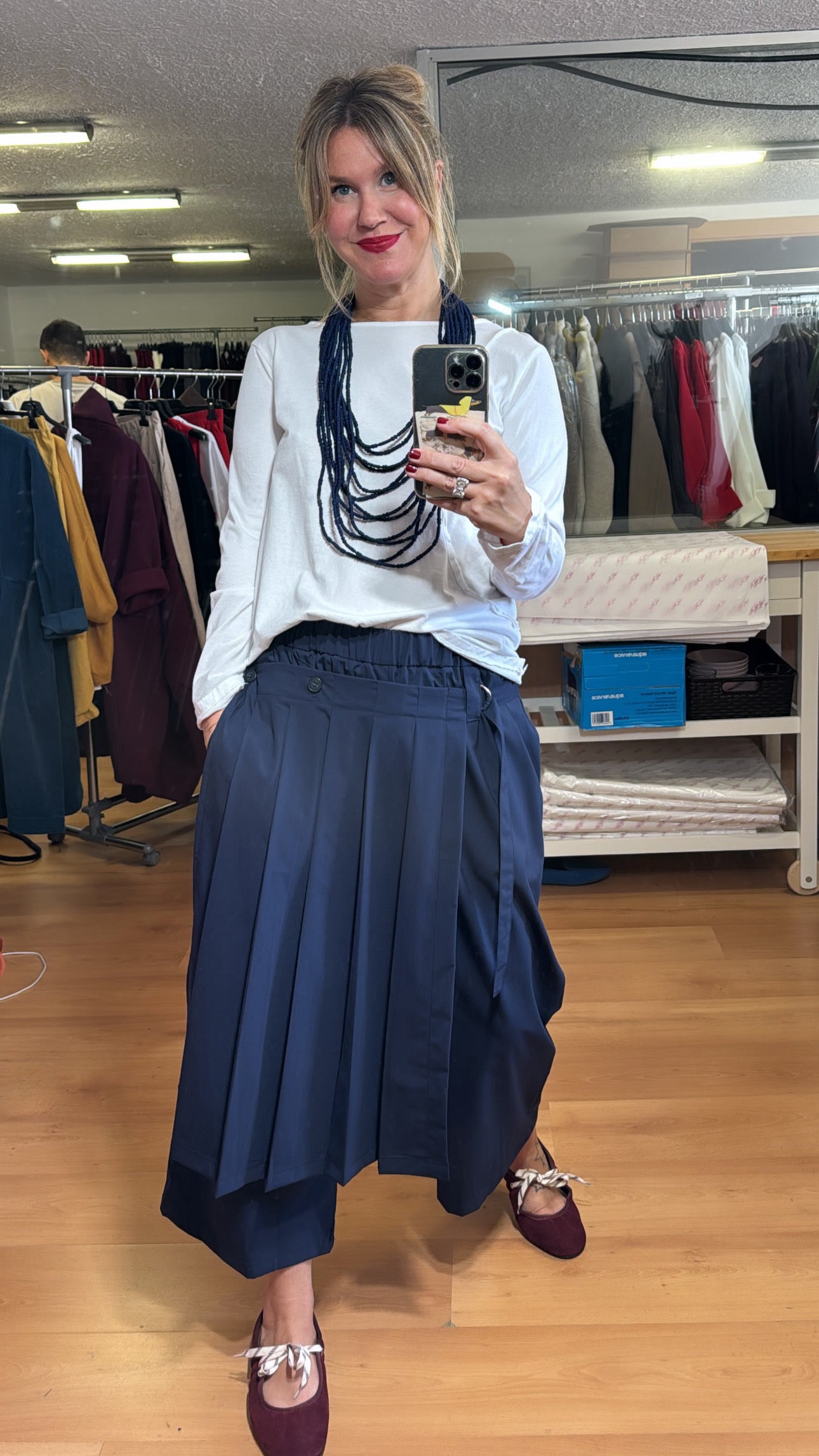 Pantalón con falda