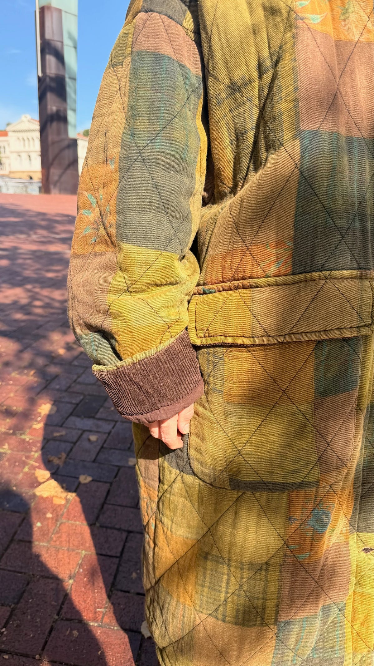 Abrigo Patchwork