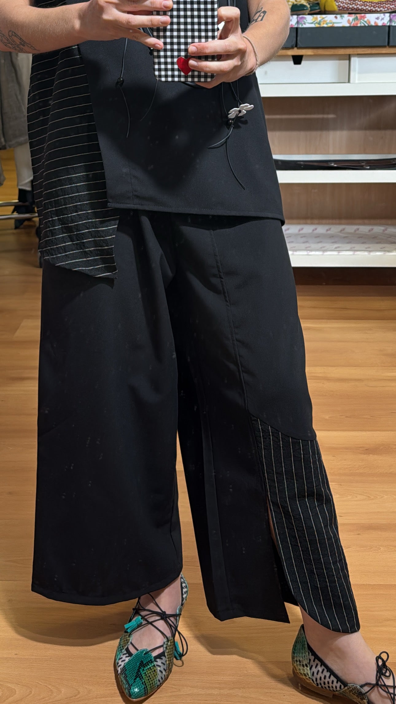 Conjunto blusa y pantalón