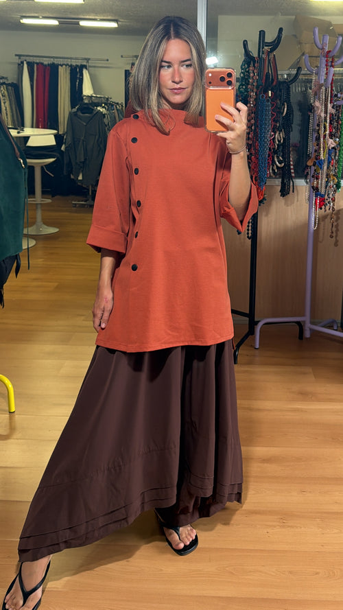 Pantalón con falda aladín