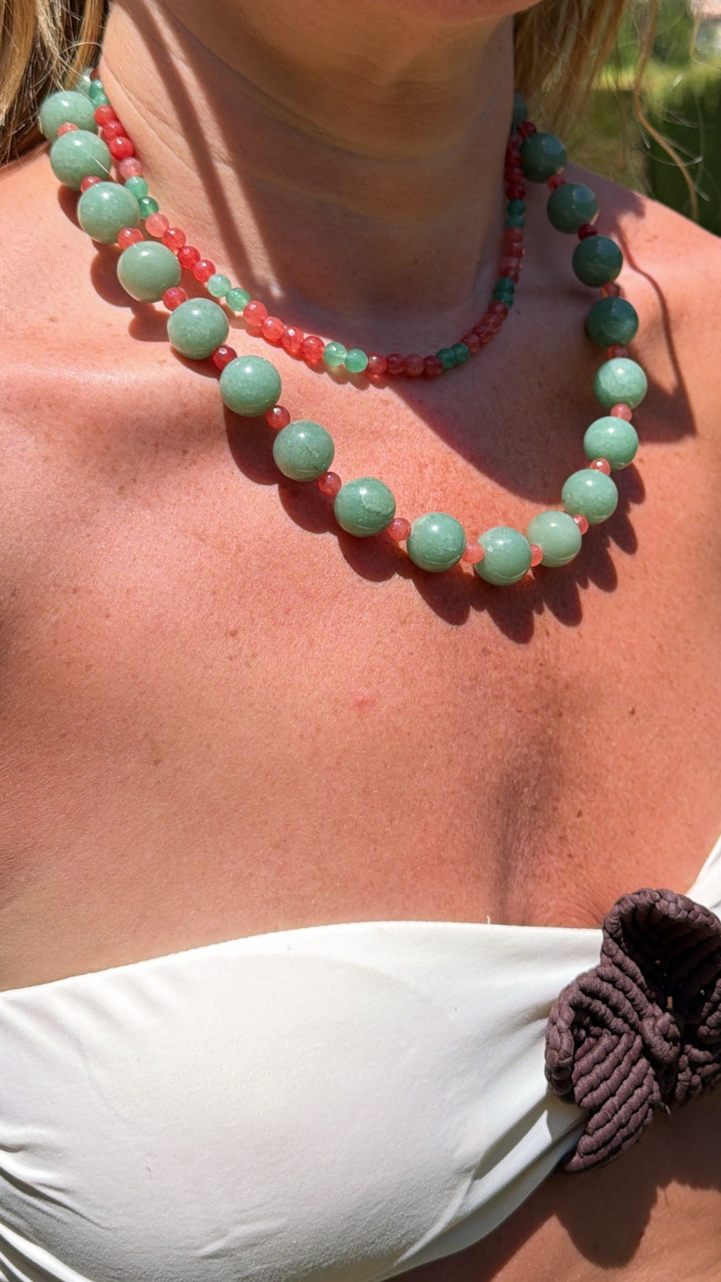 Collar de aventurina