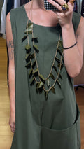 Collar hojas