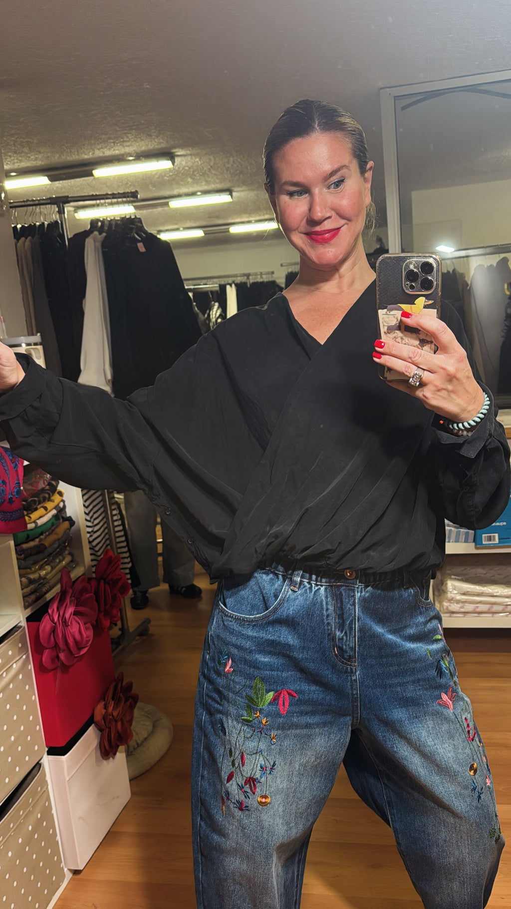 Blusa cruzada