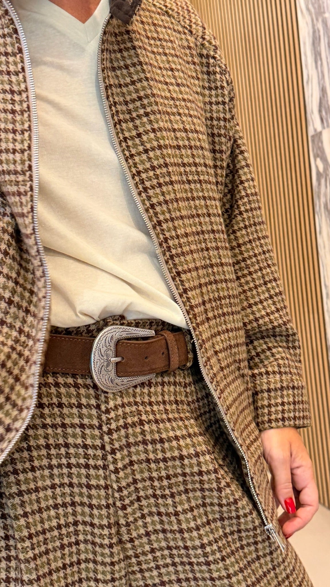Bomber de lana