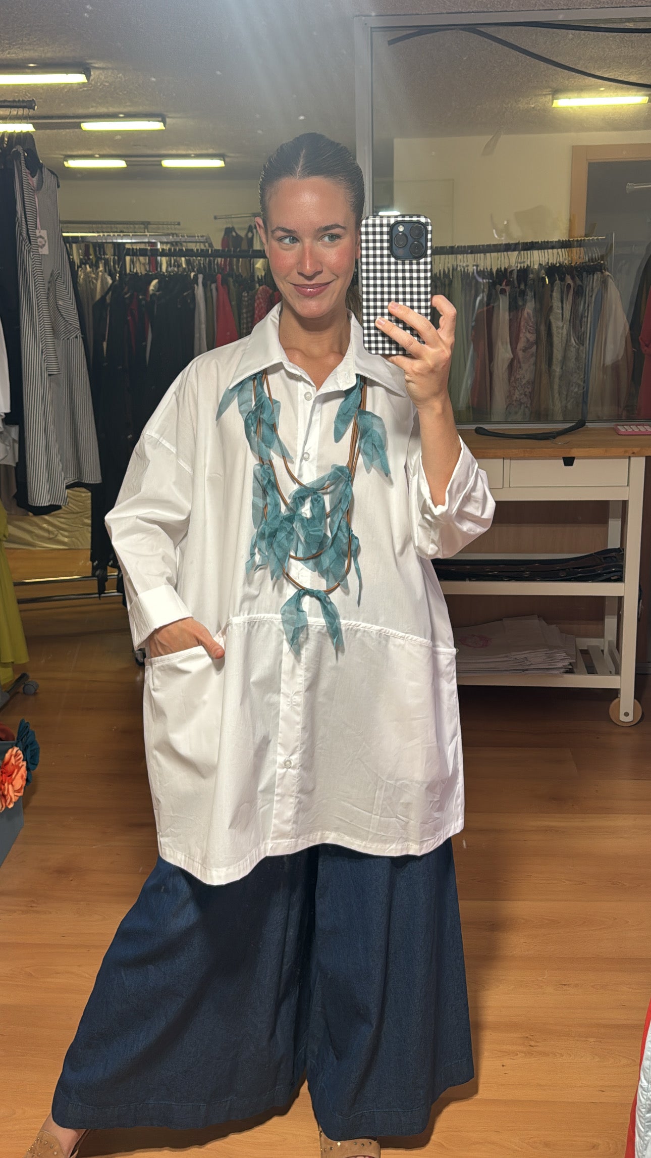 Camisa bolsillo maxi