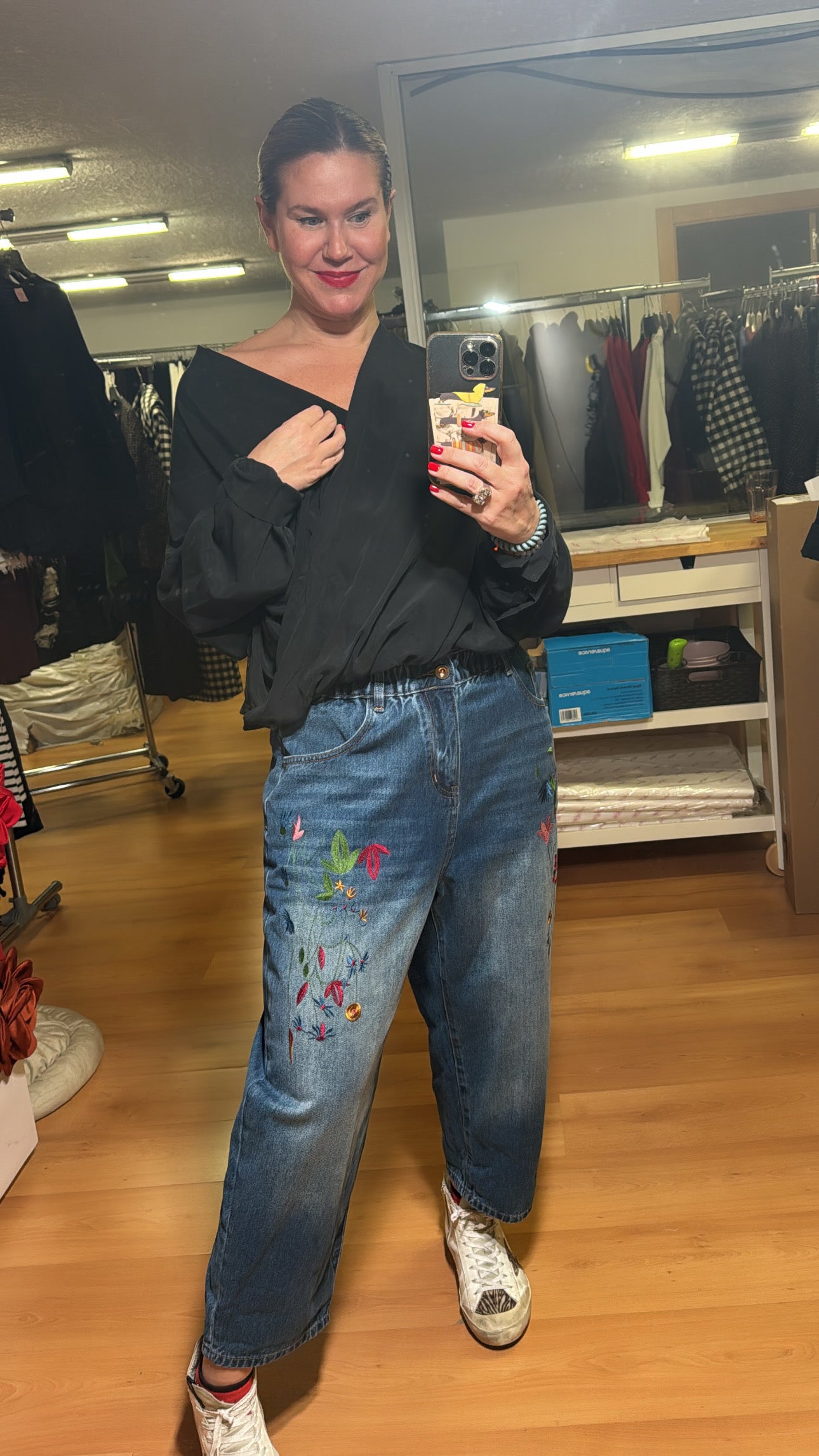 Blusa cruzada