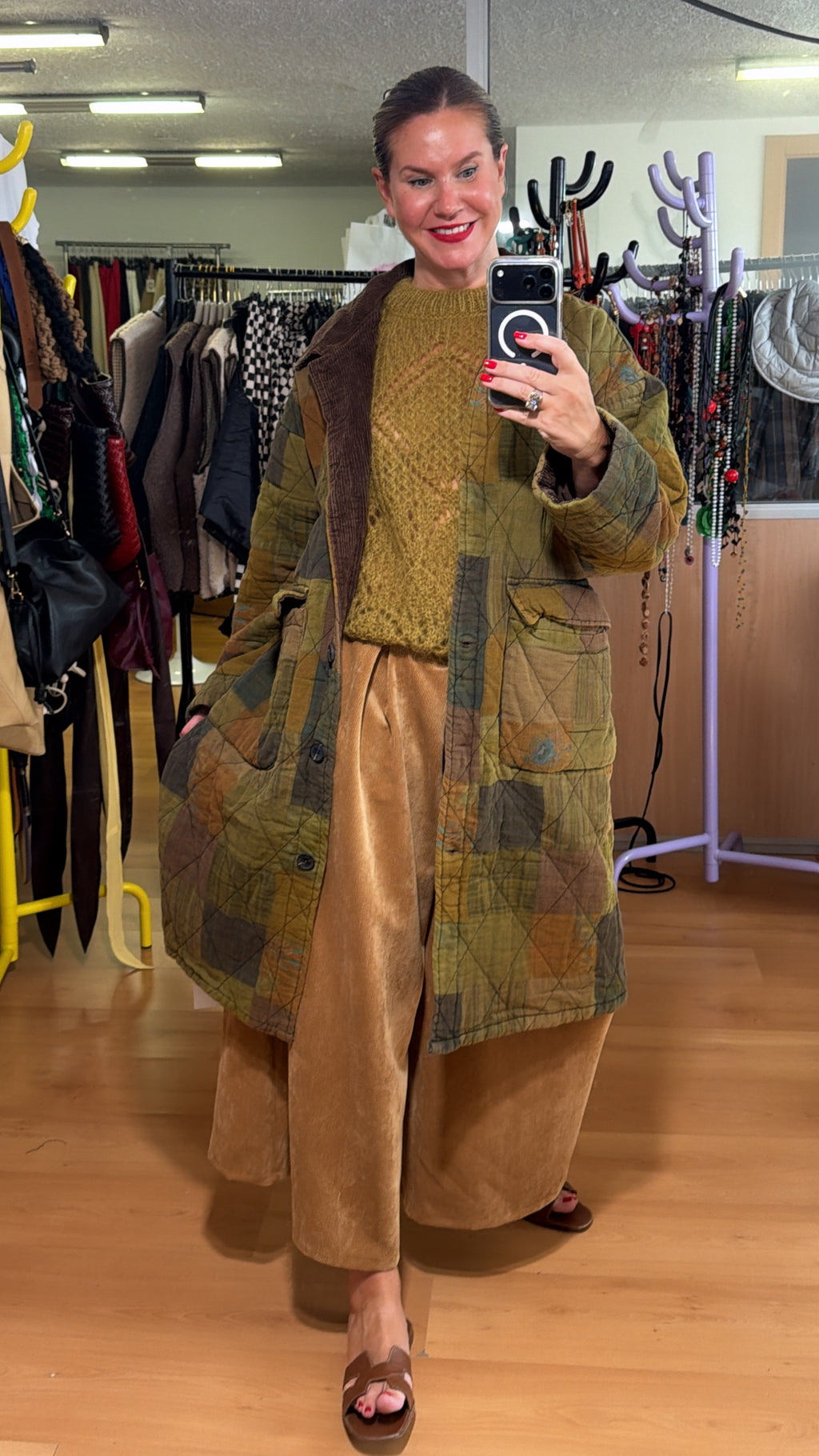 Abrigo Patchwork