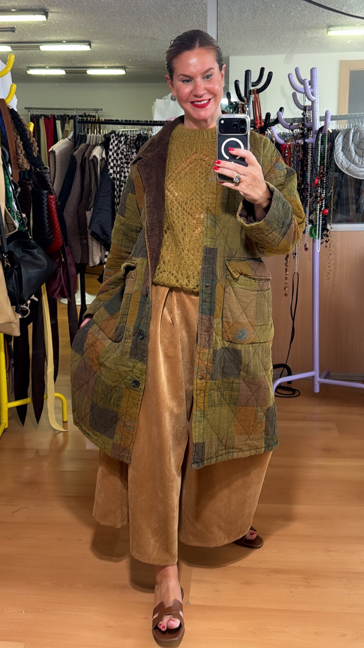 Abrigo Patchwork