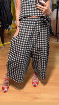 Pantalón cuadro vichy