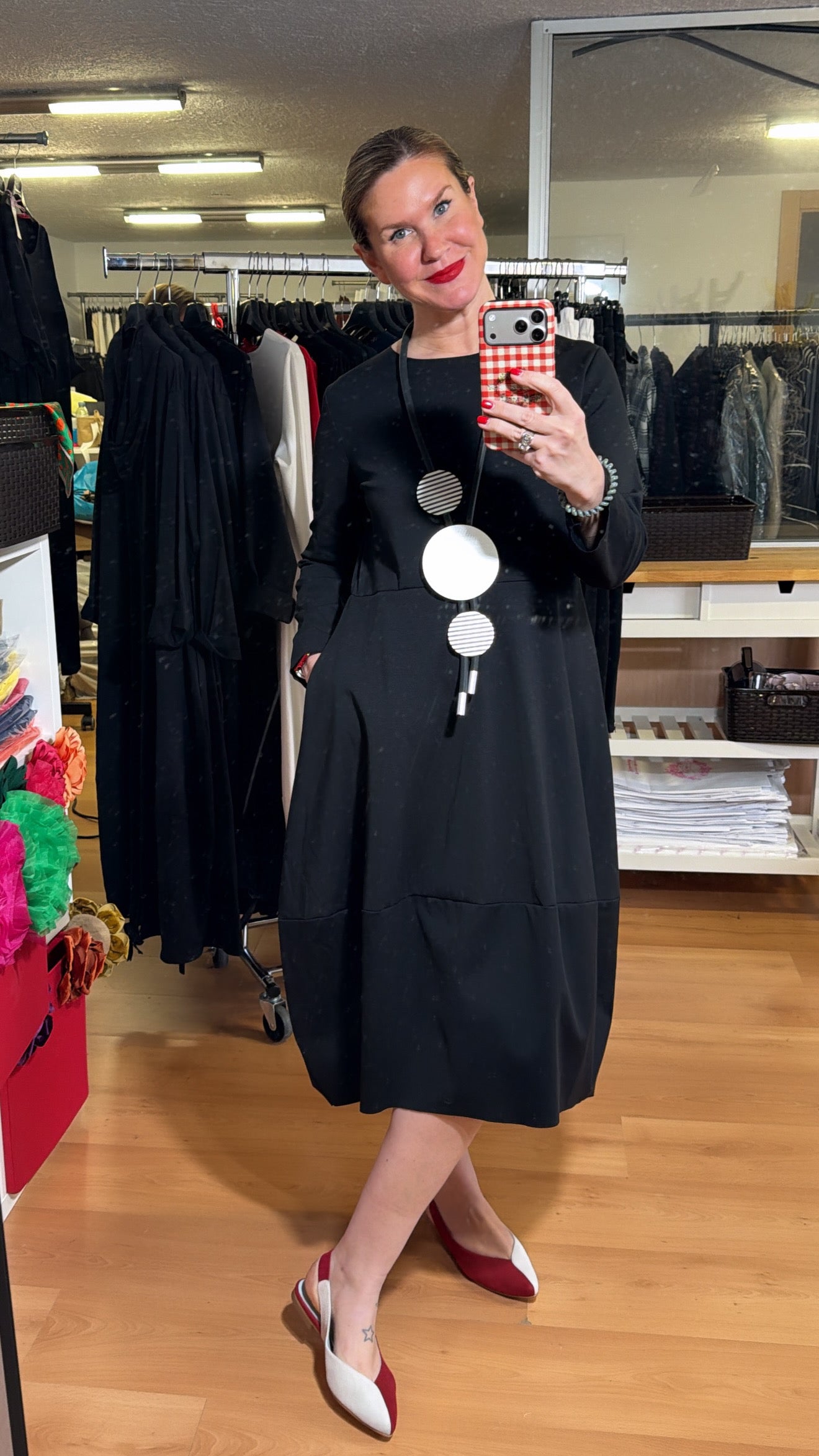 Vestido punto milano