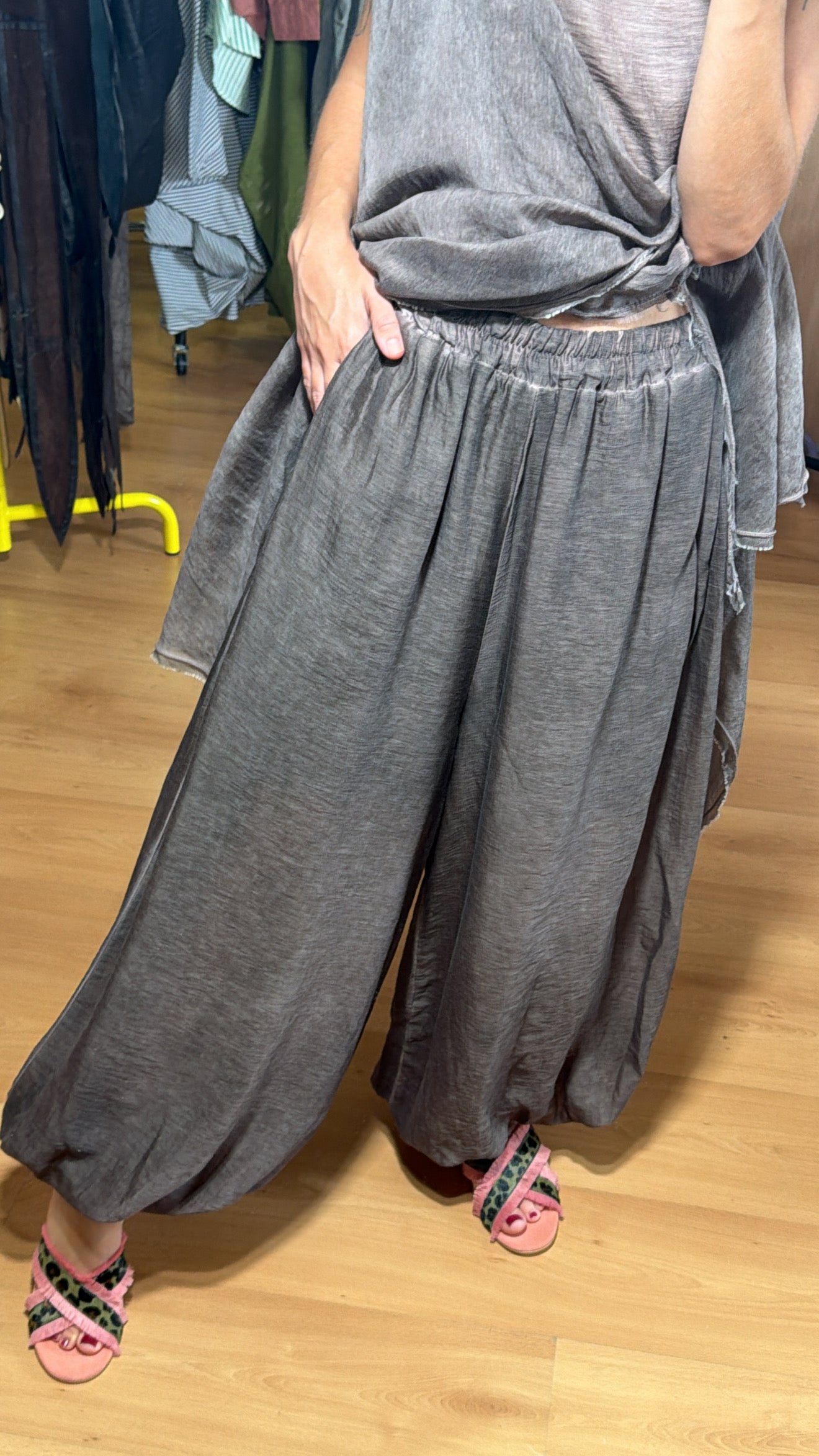 Pantalon Aladin satinado
