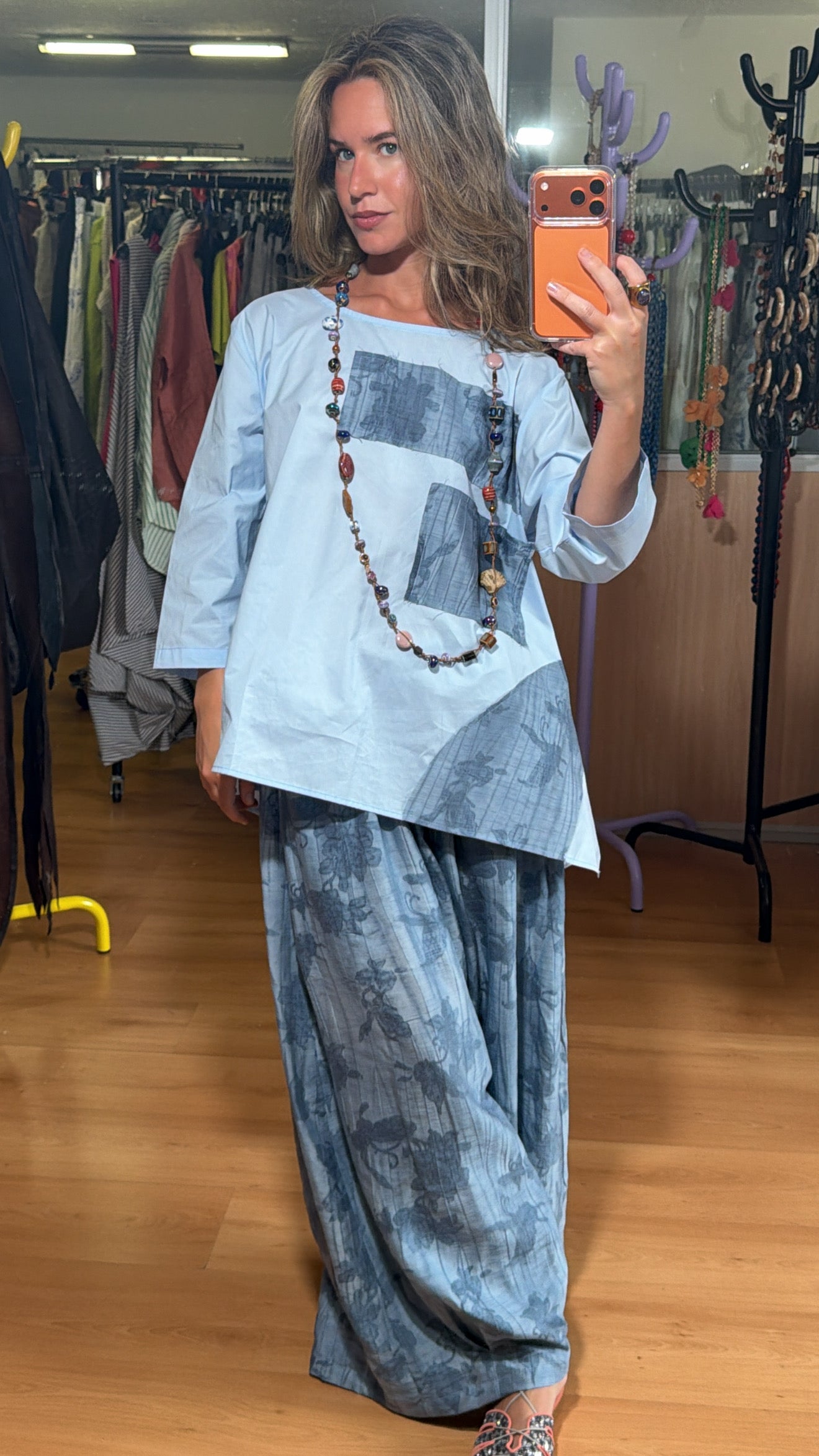 Pantalon estampado floral