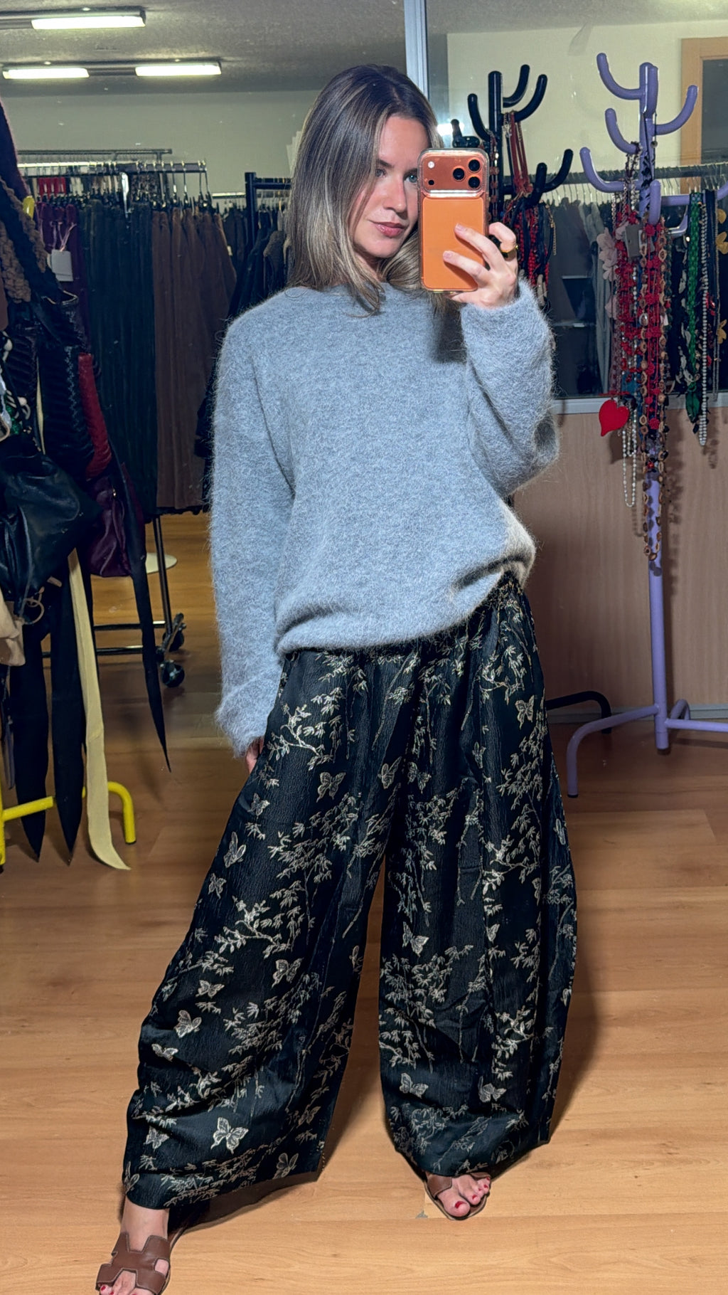 Pantalón barrel japones