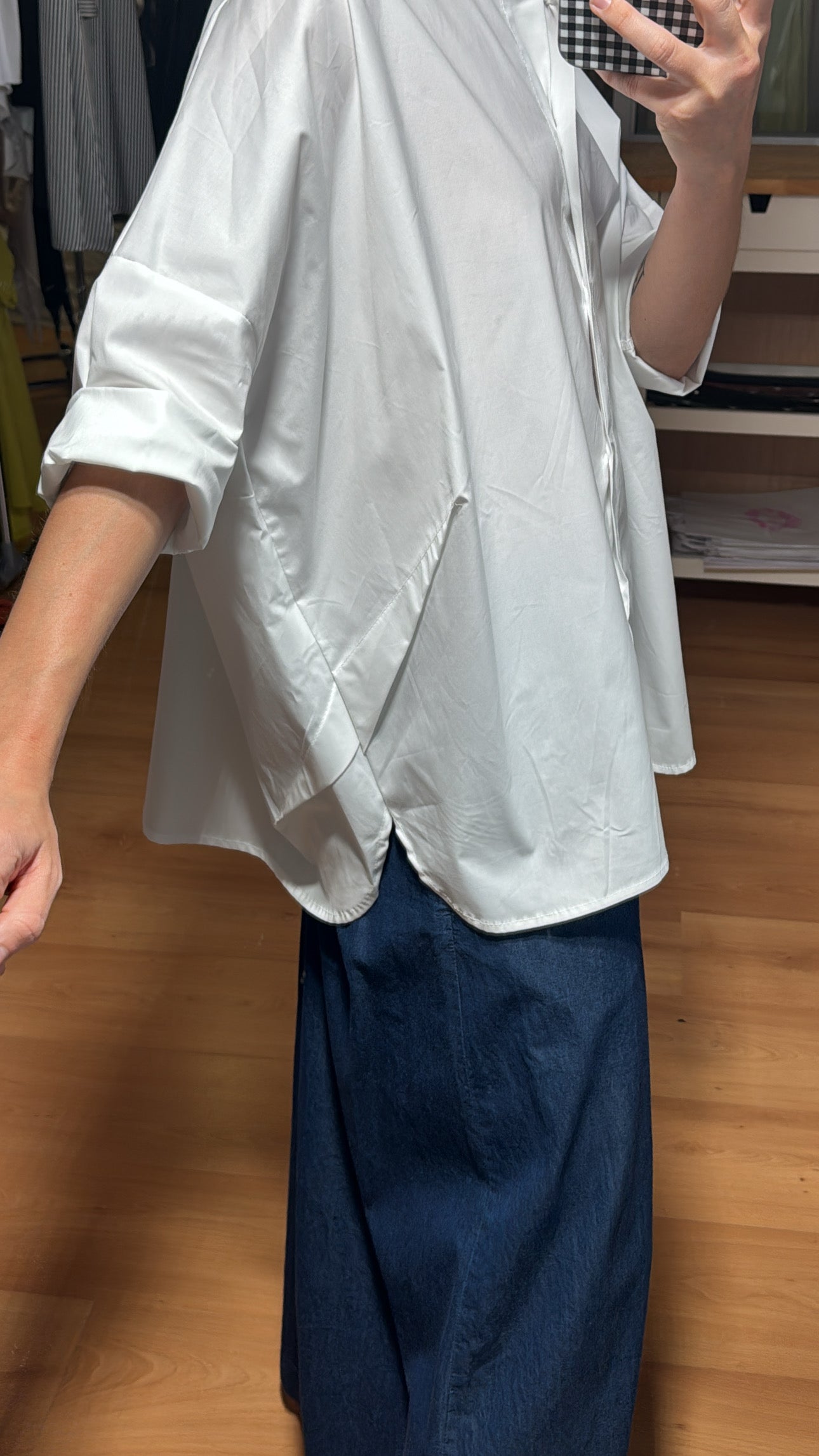 Camisa cuello mao