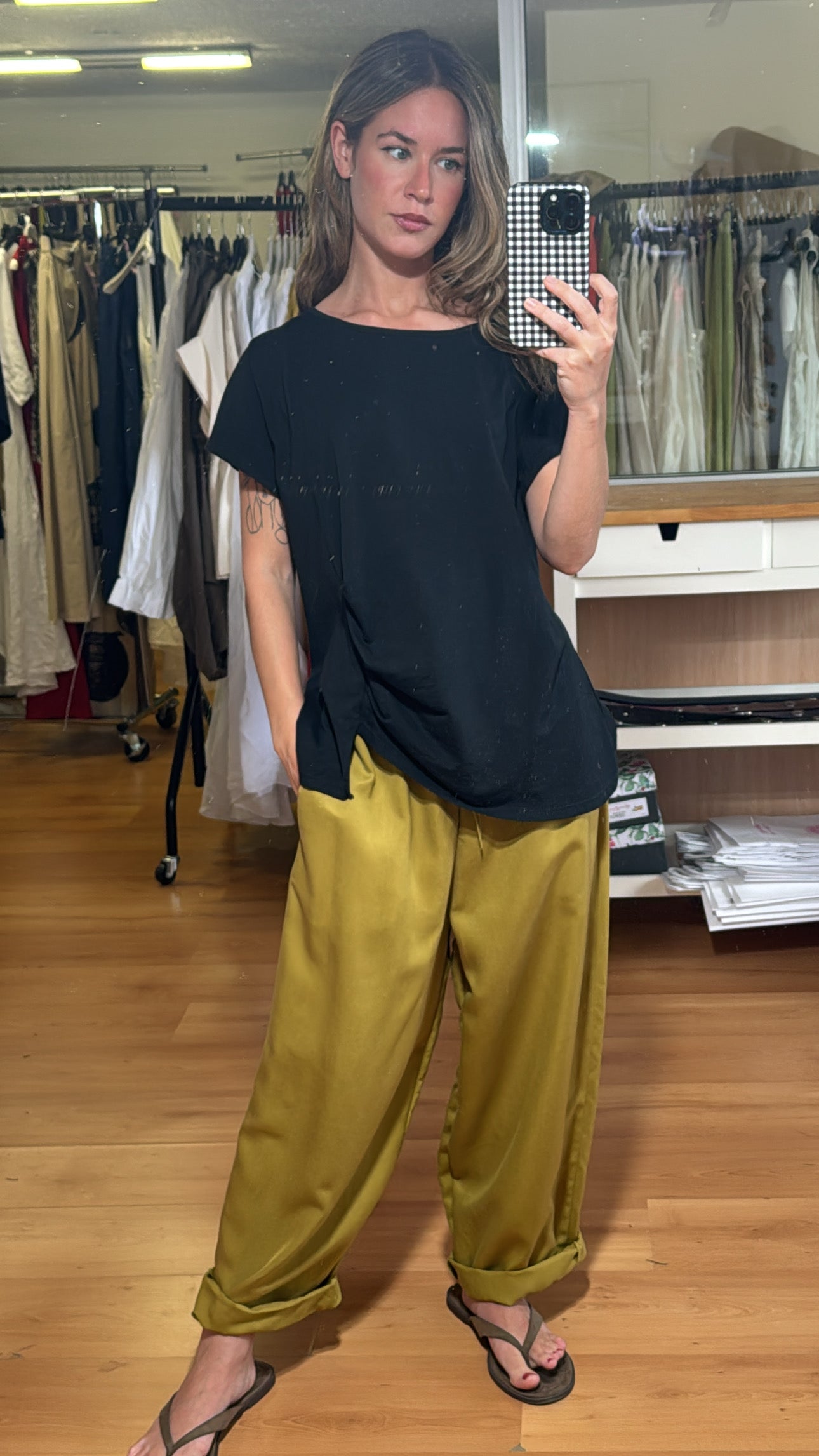 Pantalón fluido