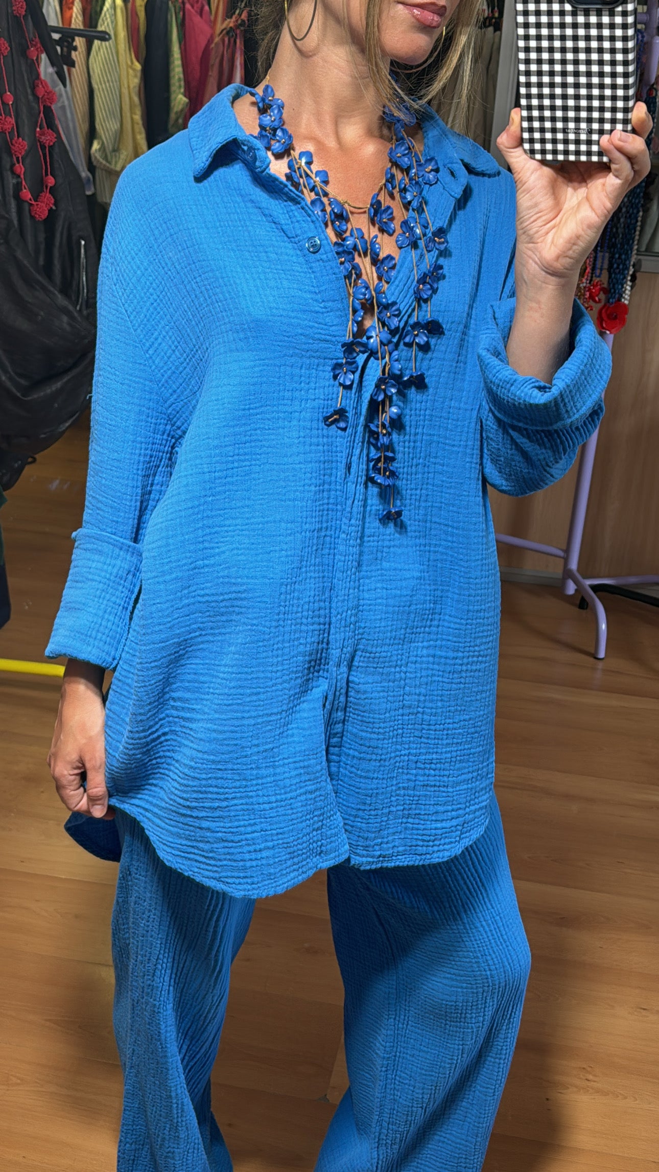 Camisa muselina