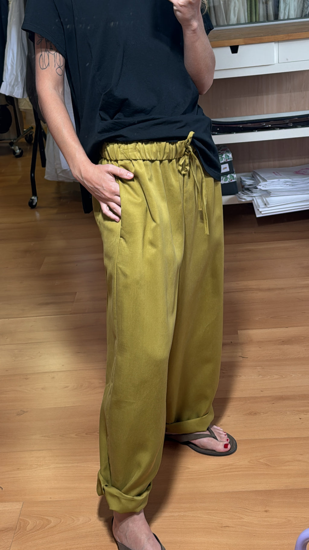 Pantalón fluido