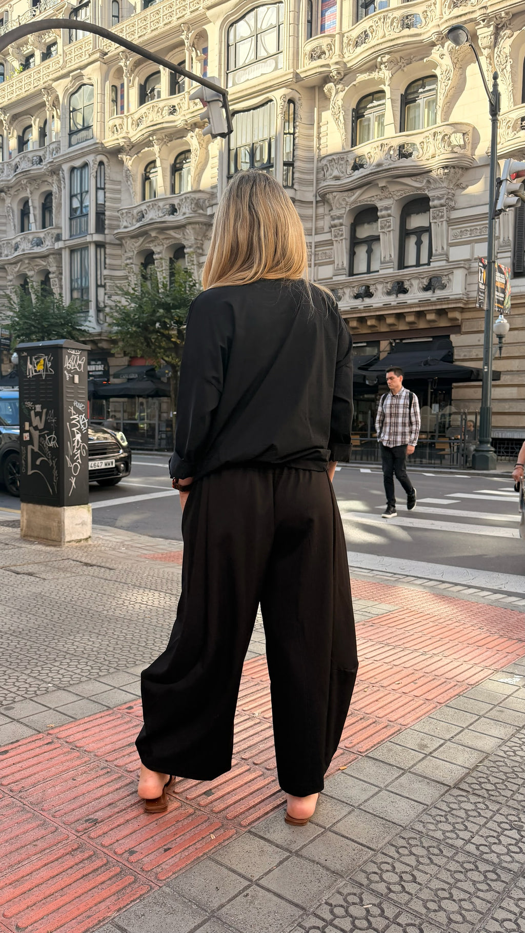 Pantalón largo negro