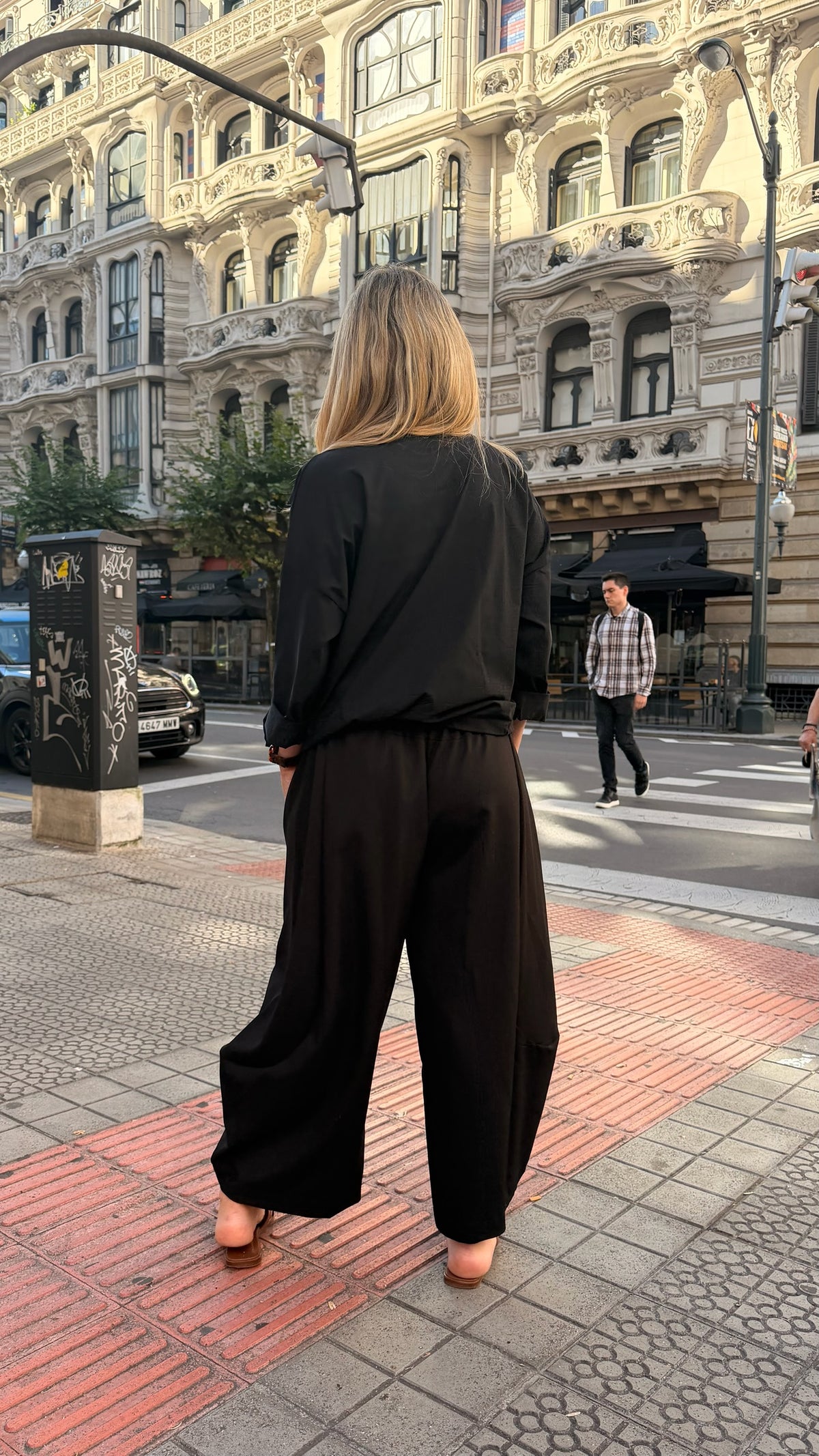 Pantalón largo negro