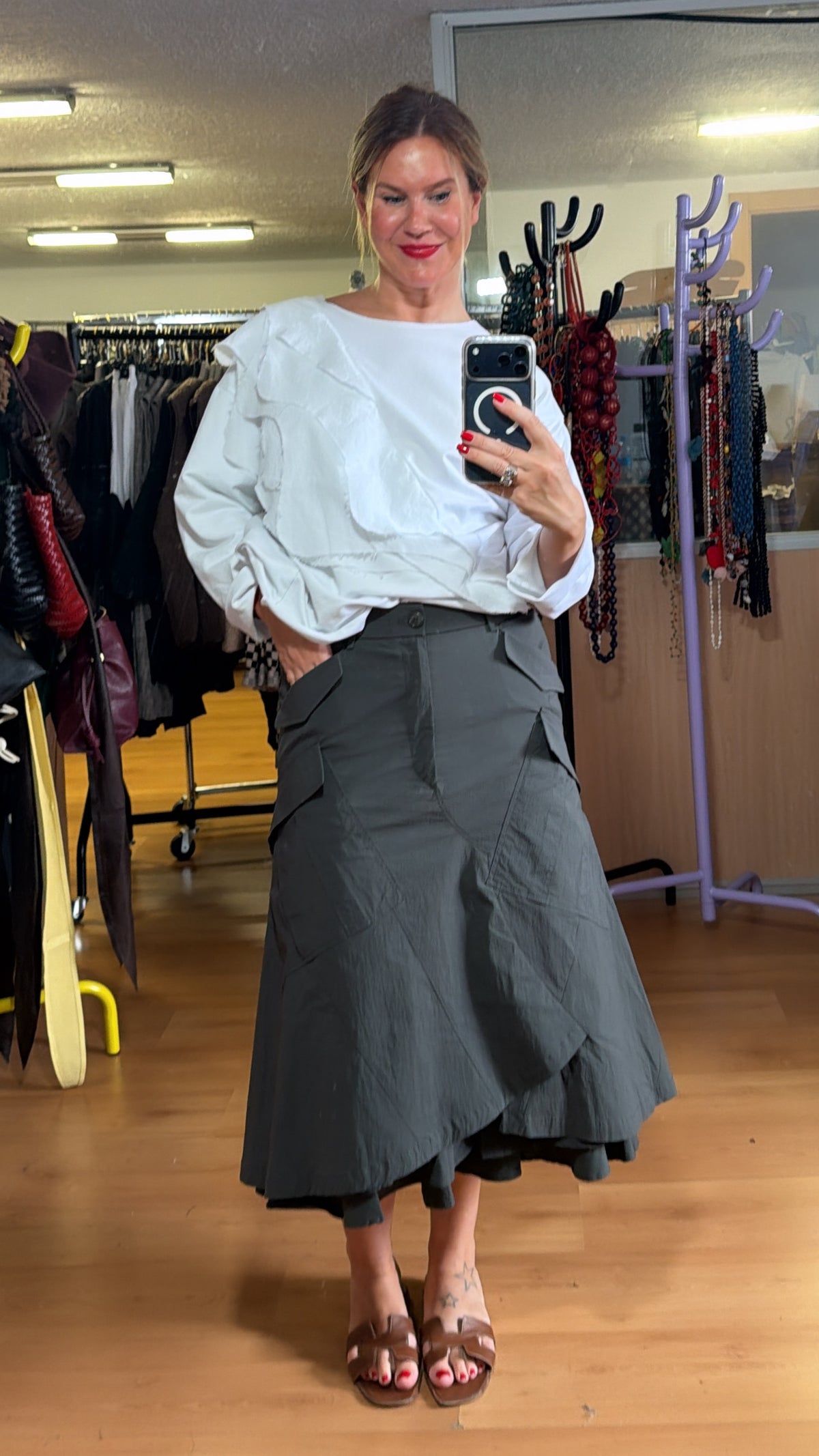 Falda cargo