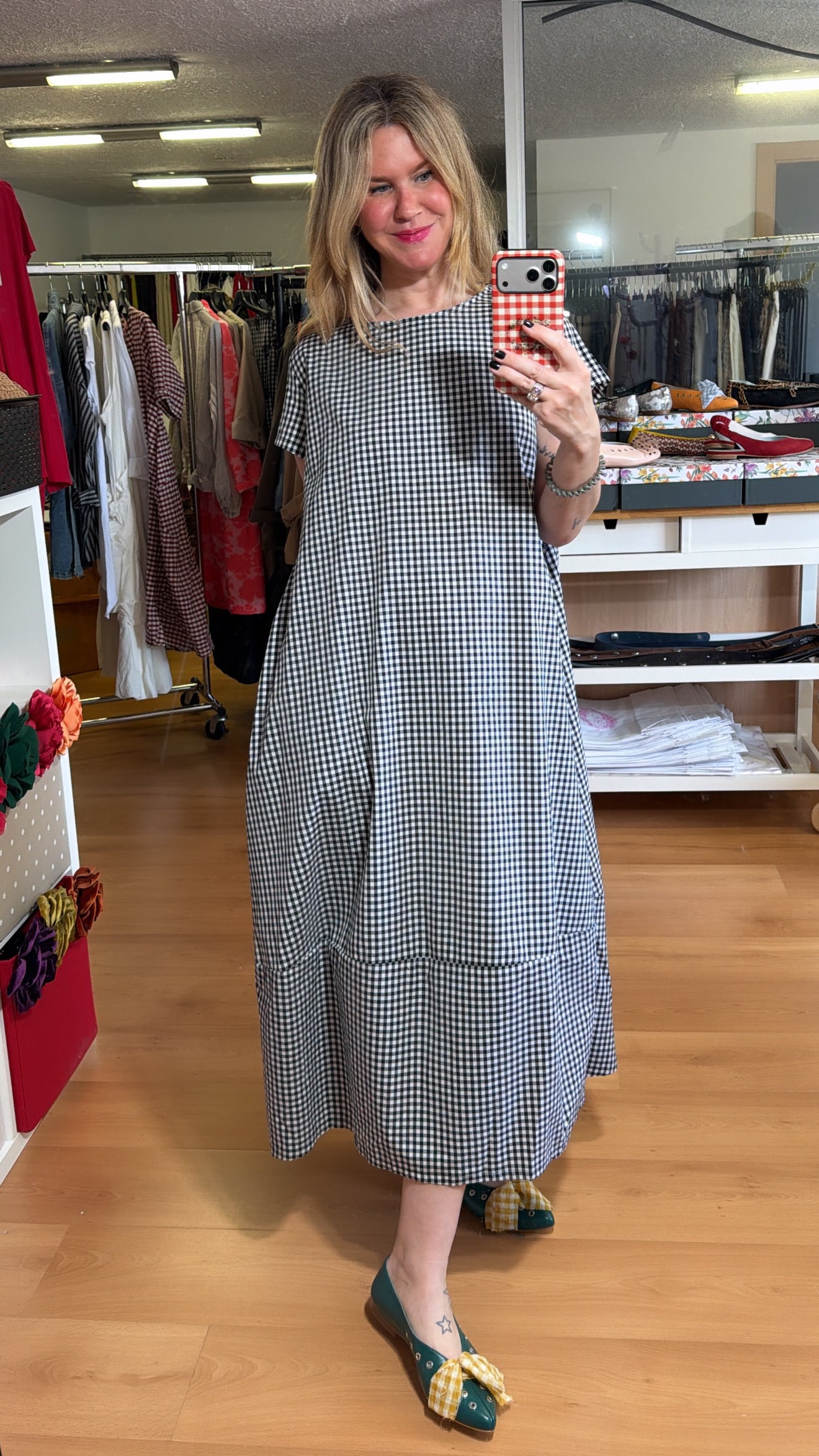 Vestido Vichy