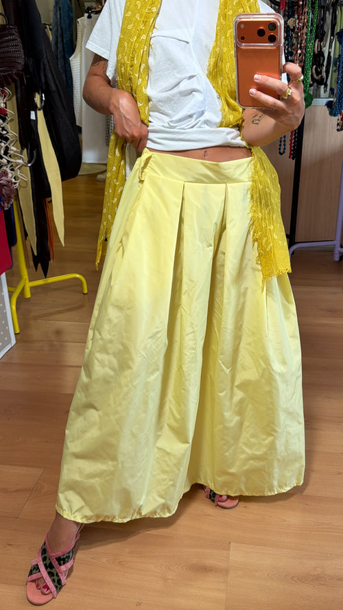 Falda tejido gabardina