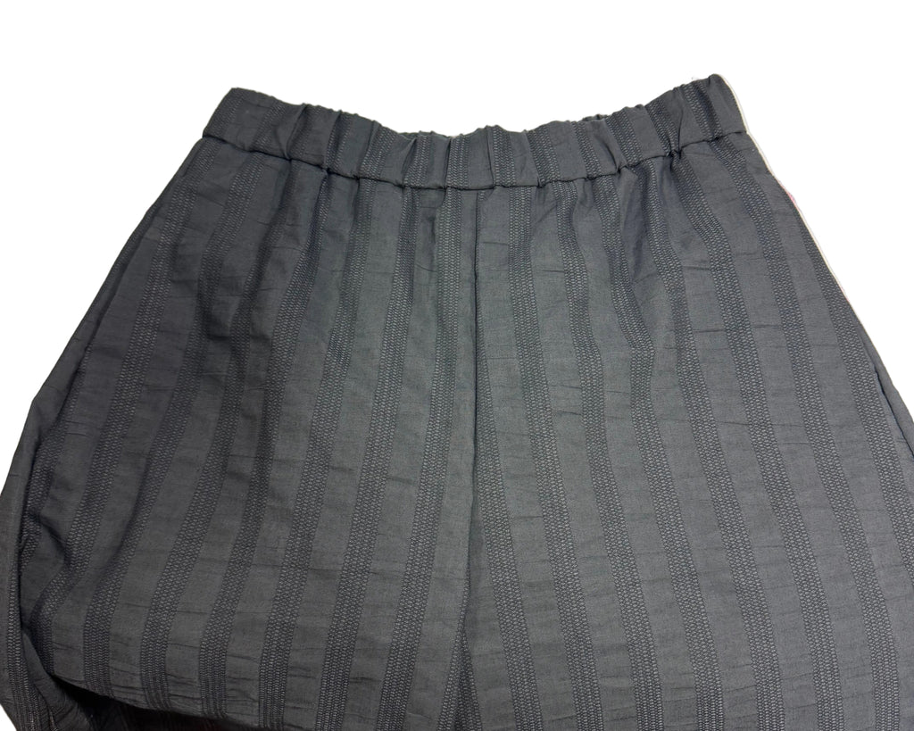 Pantalón palazzo gris oscuro