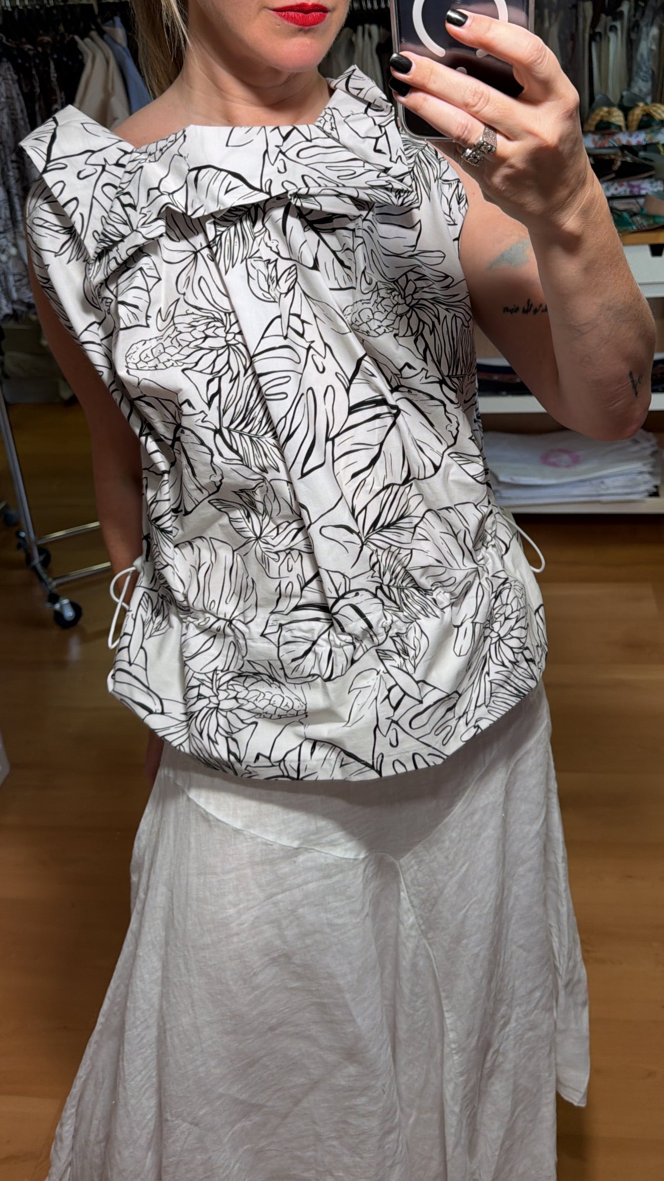 Blusa arlequín