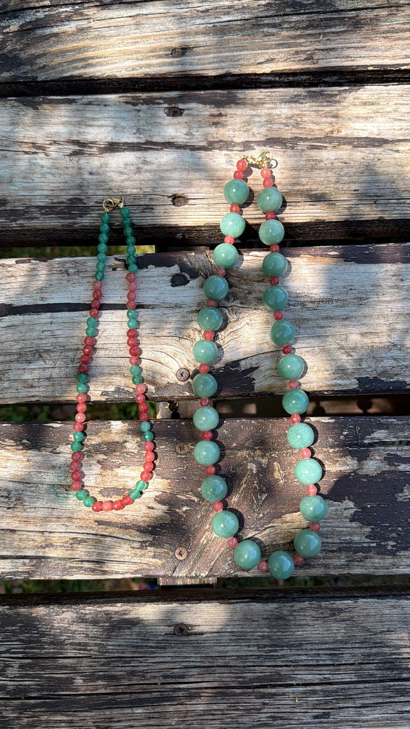 Collar de aventurina
