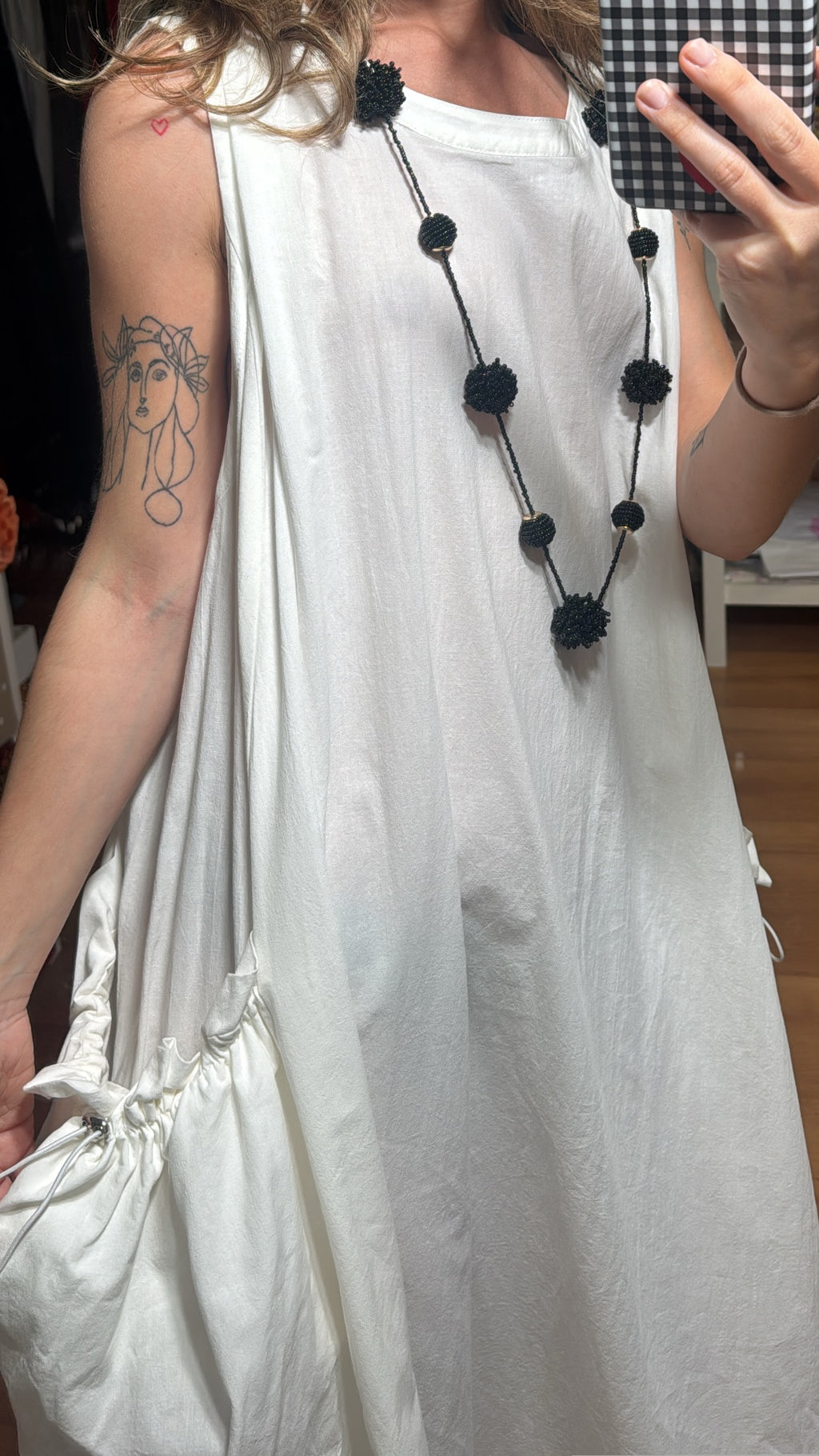 Vestido sin mangas