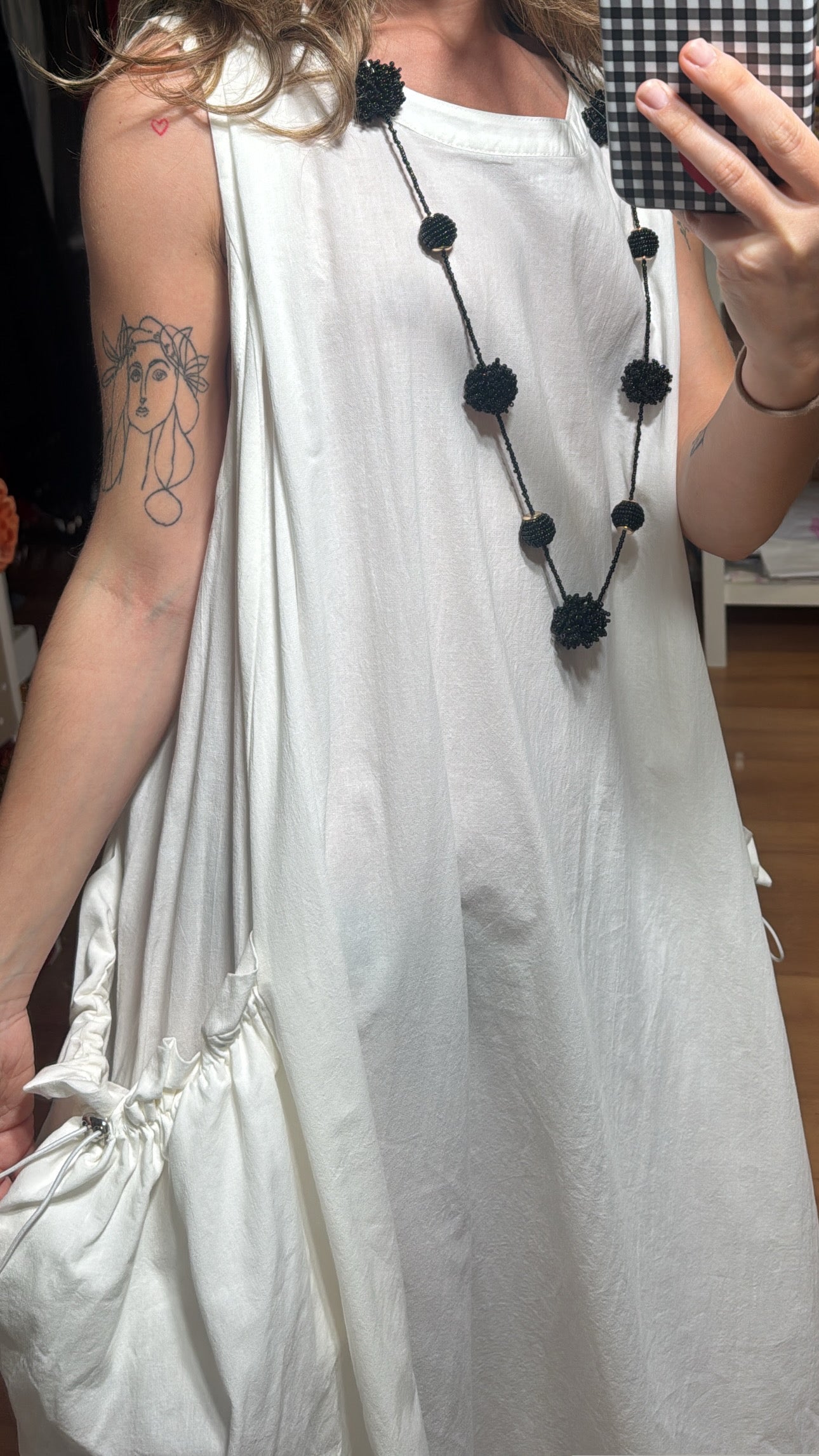 Vestido sin mangas