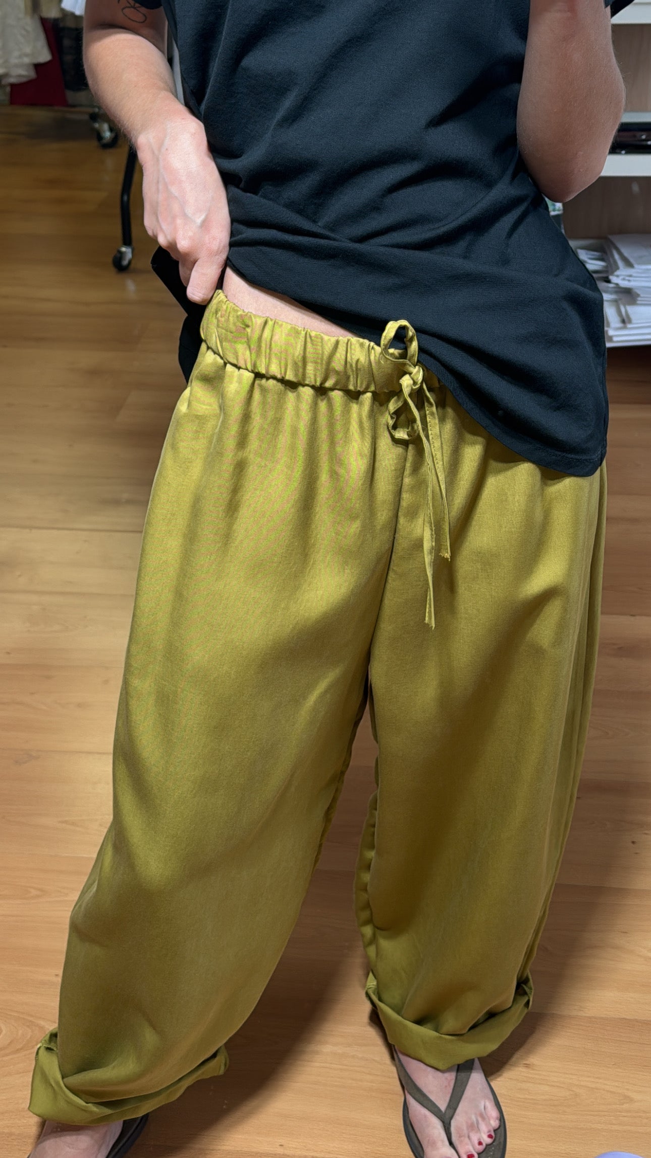 Pantalón fluido