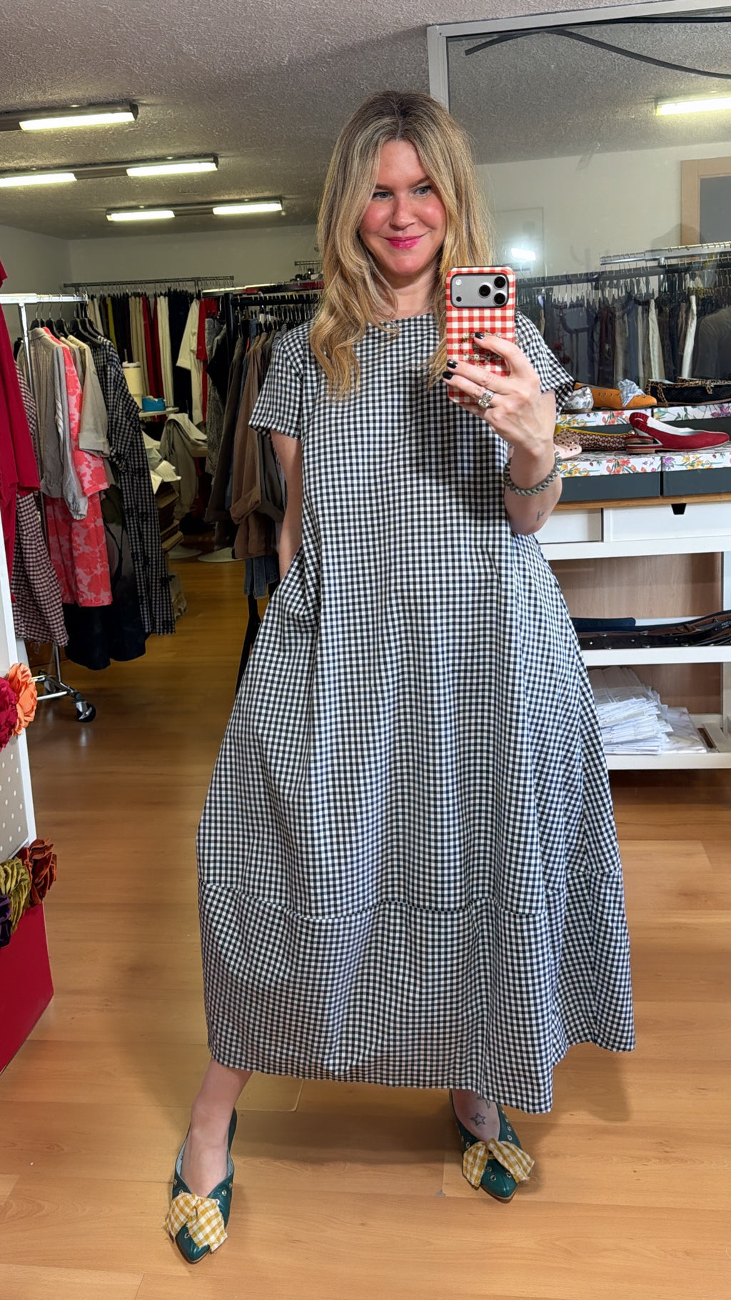 Vestido Vichy