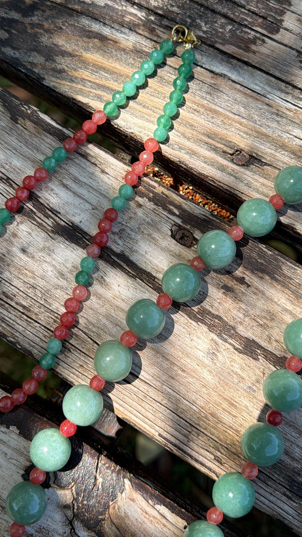 Collar de aventurina