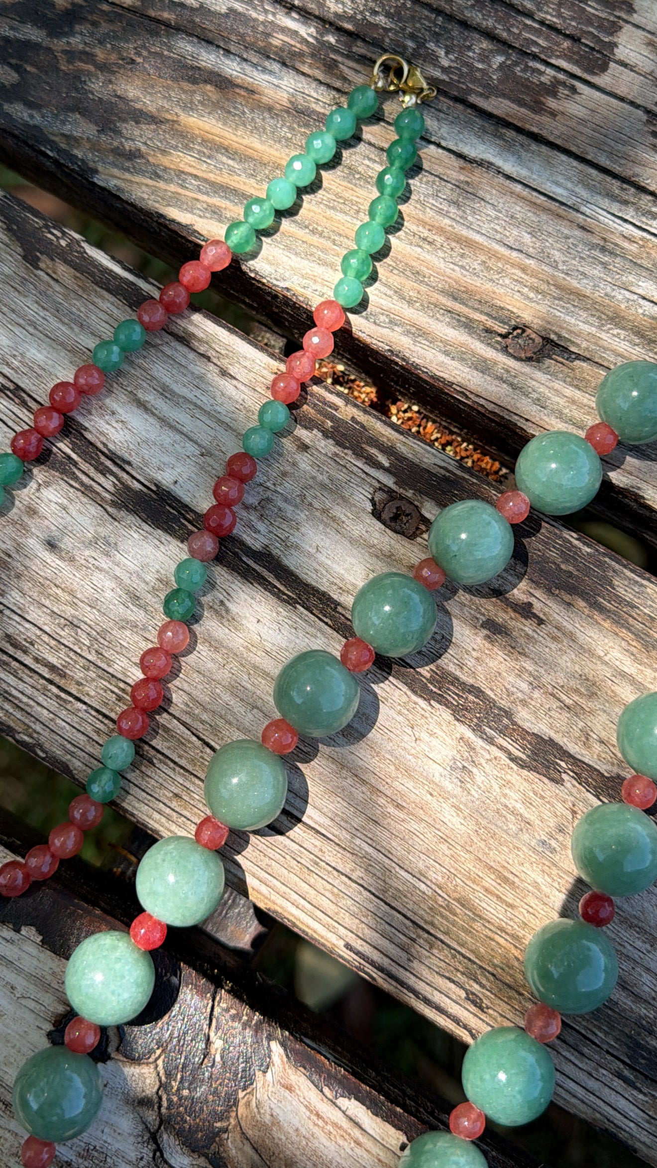 Collar de aventurina