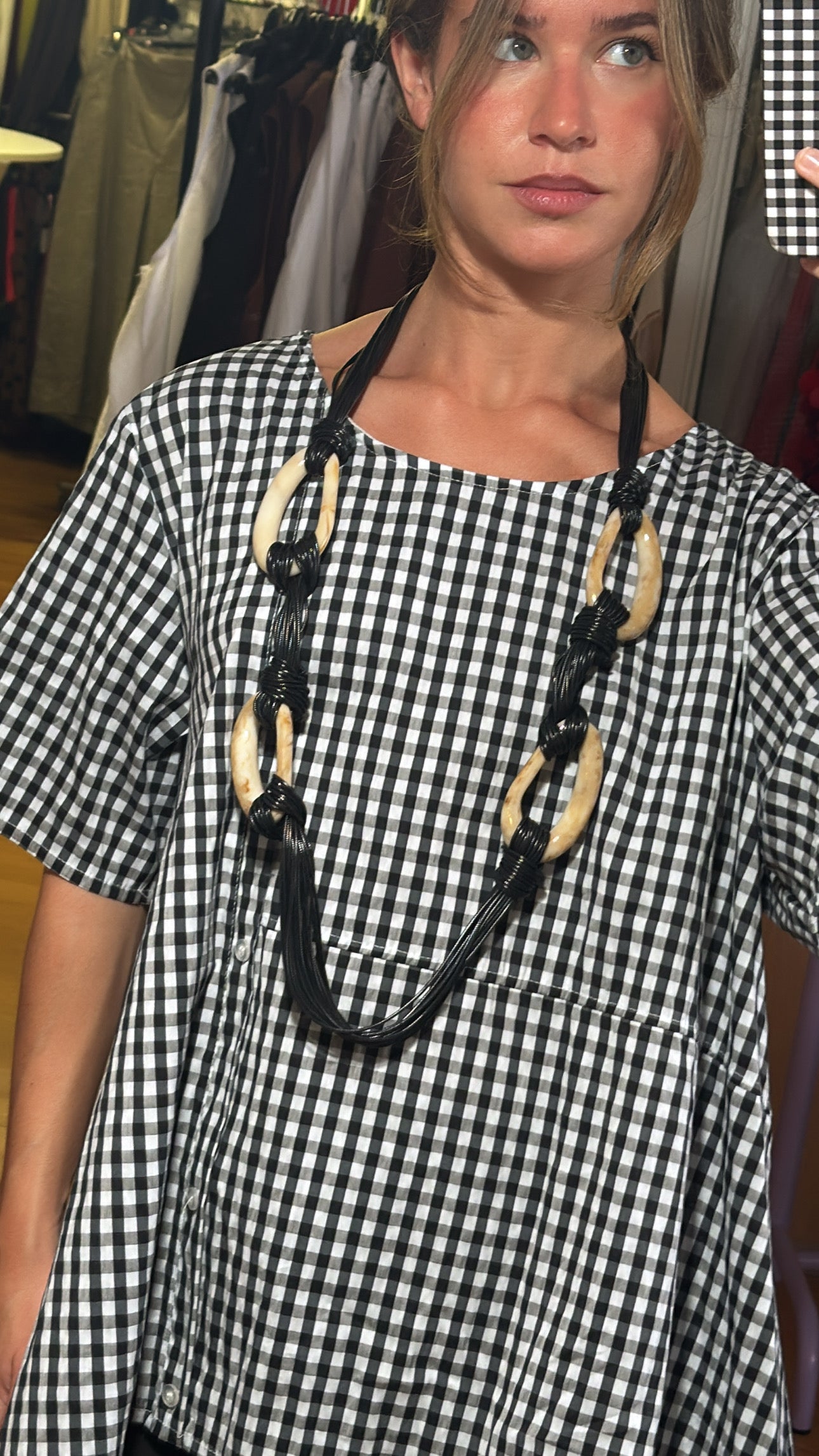Collar cuerda y eslabones