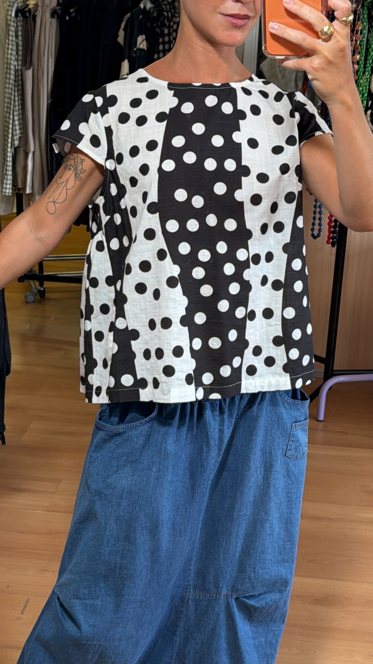 Blusa topos
