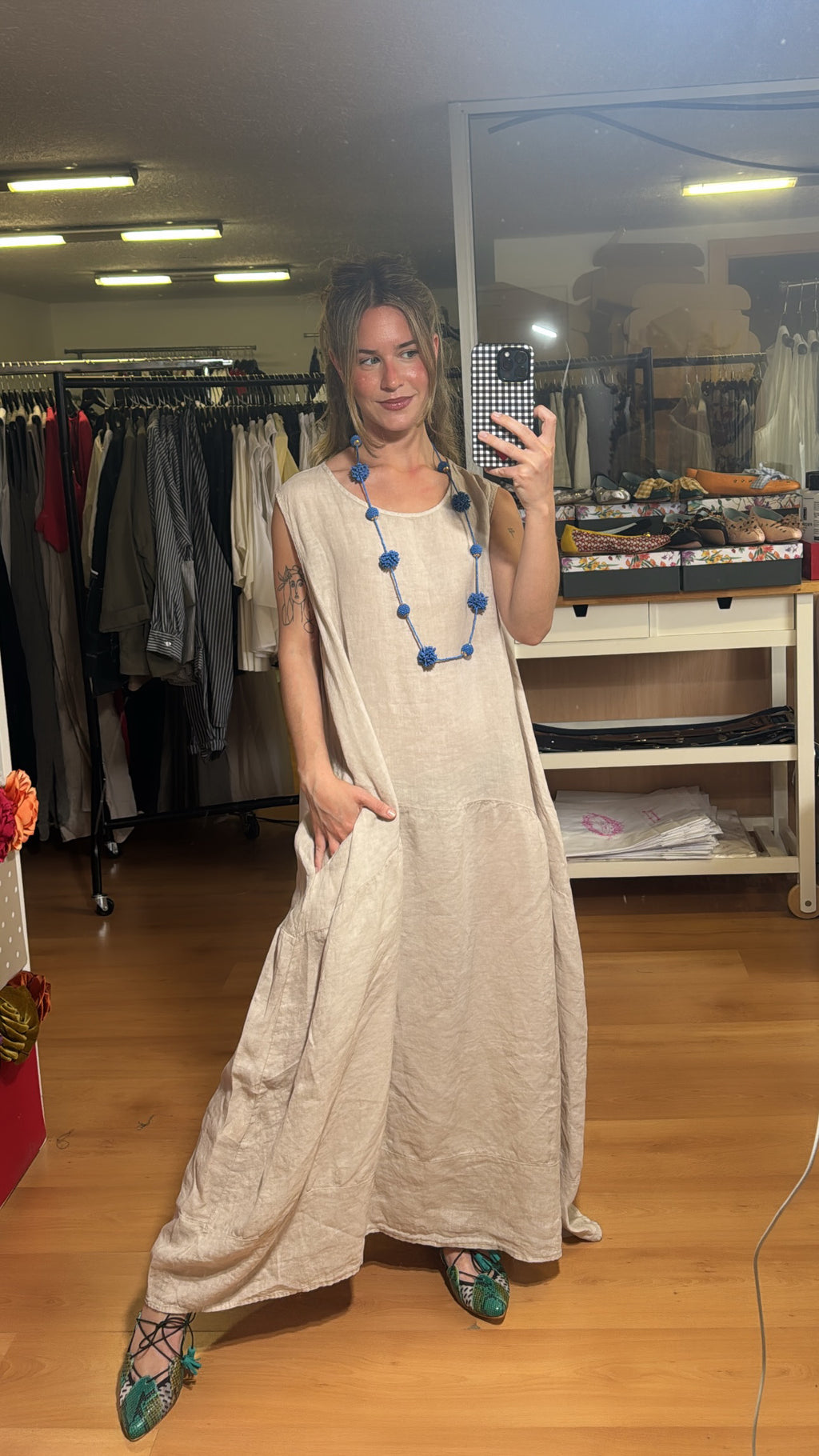 Vestido lino