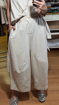 Pantalón cuadro Vichy