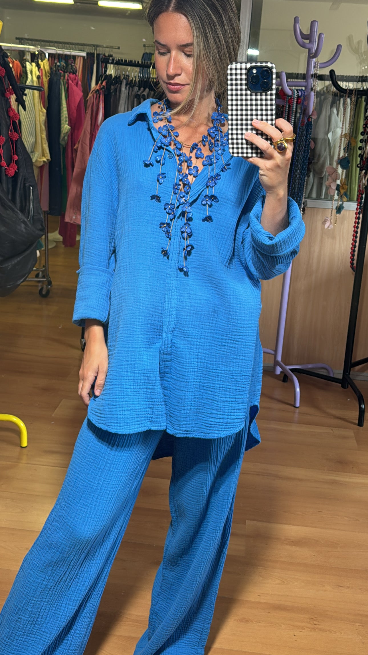 Camisa muselina