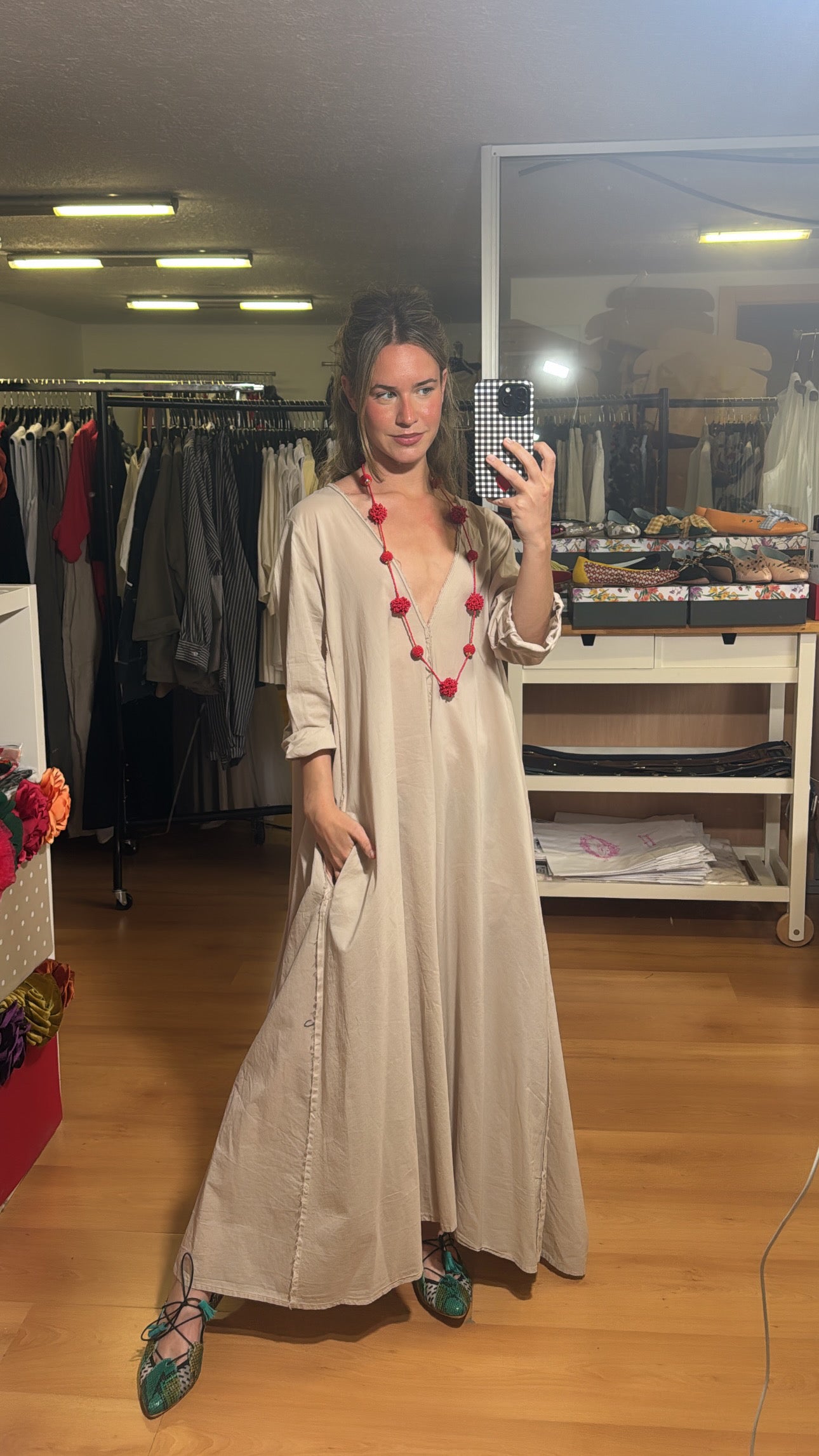 Vestido de algodón